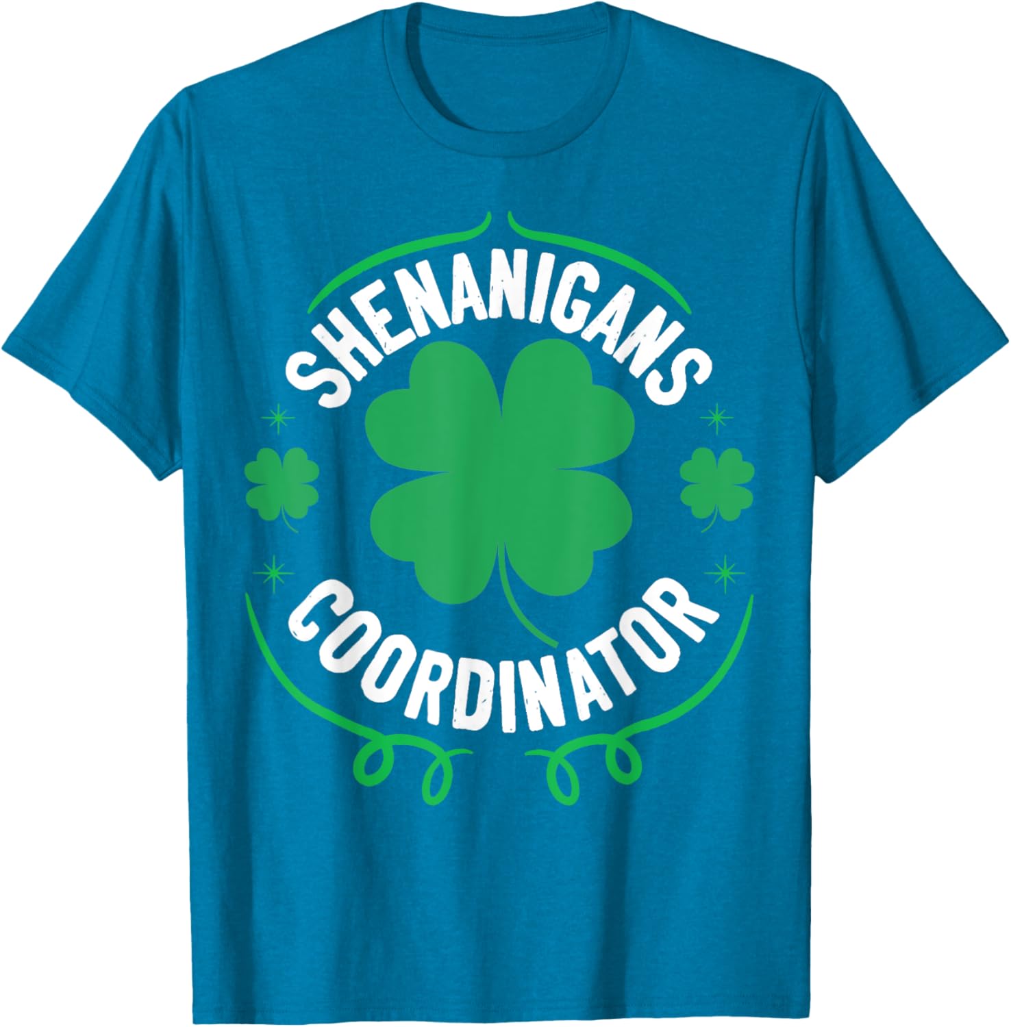 Shenanigans Coordinator St Patrick's Day Teacher Matching T-Shirt - 14