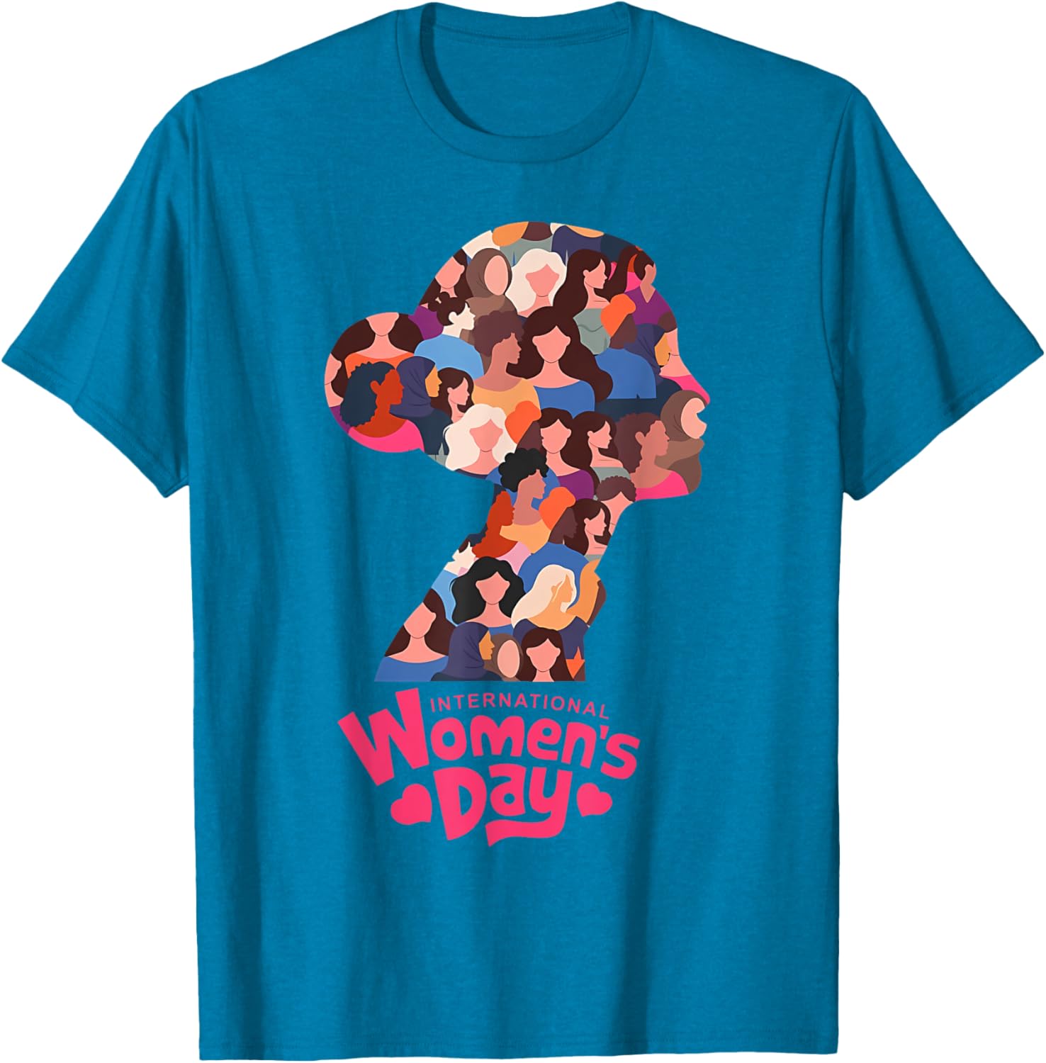 Celebrate Women's Day with Inspire Inclusion Women's T-Shirt for March 8 - 14