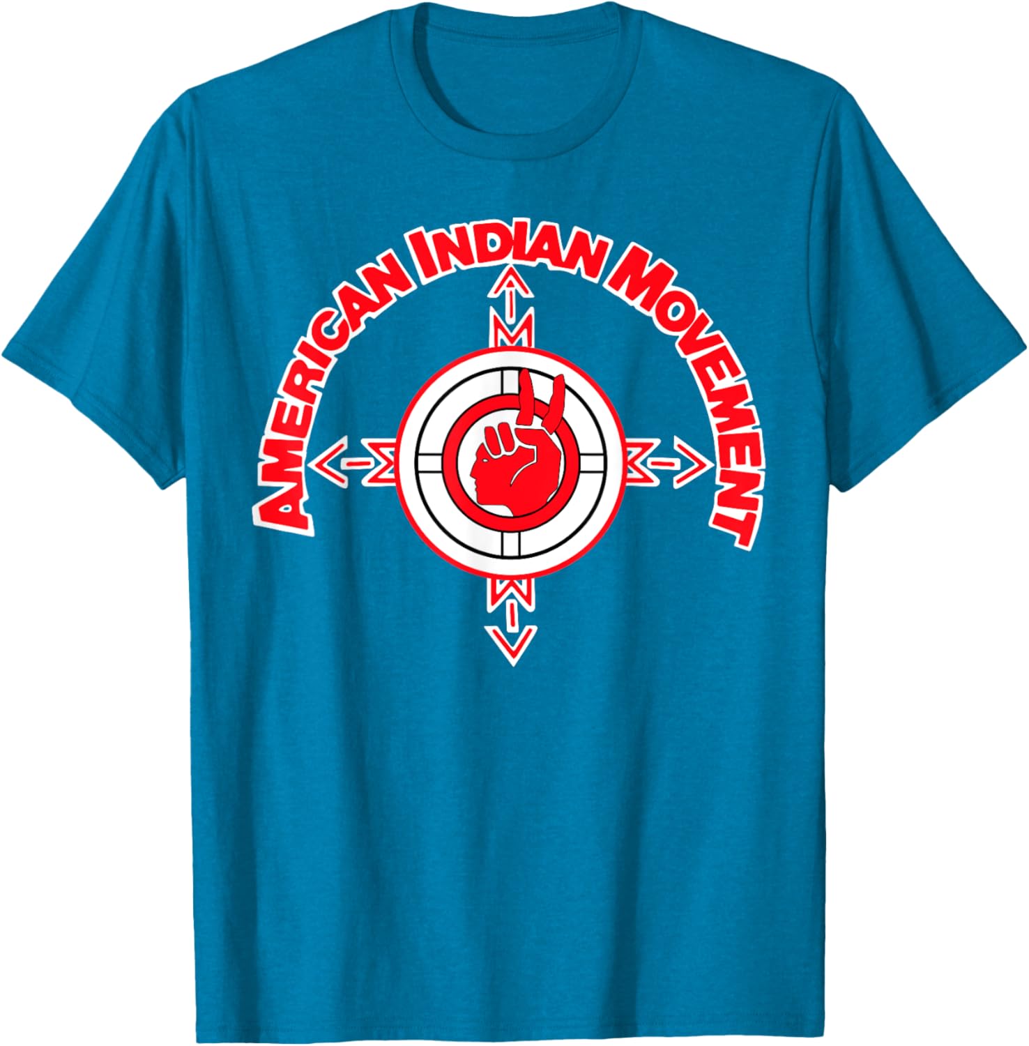 American Indian Movement T-Shirt Stylish Graphic Tee for Supporters - 12