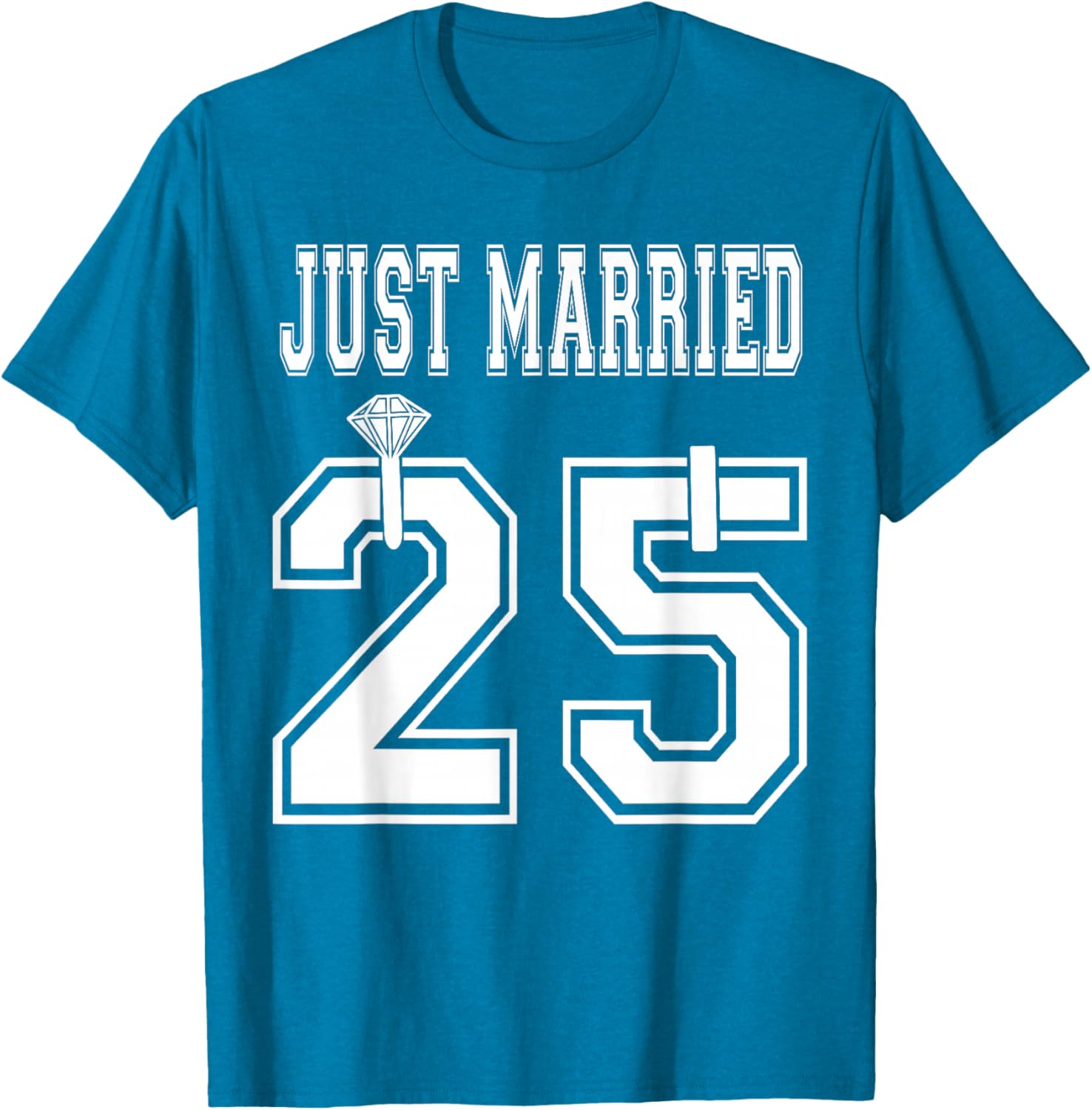 Just Married Couple Matching Honeymoon T-Shirts for Wife and Husband - 21