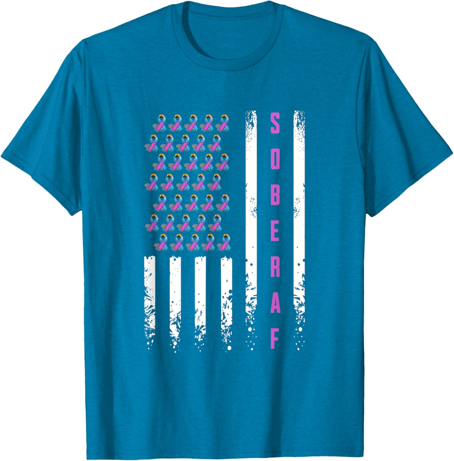 Support Sobriety Anniversary T-Shirt for Men and Women in Recovery - 1