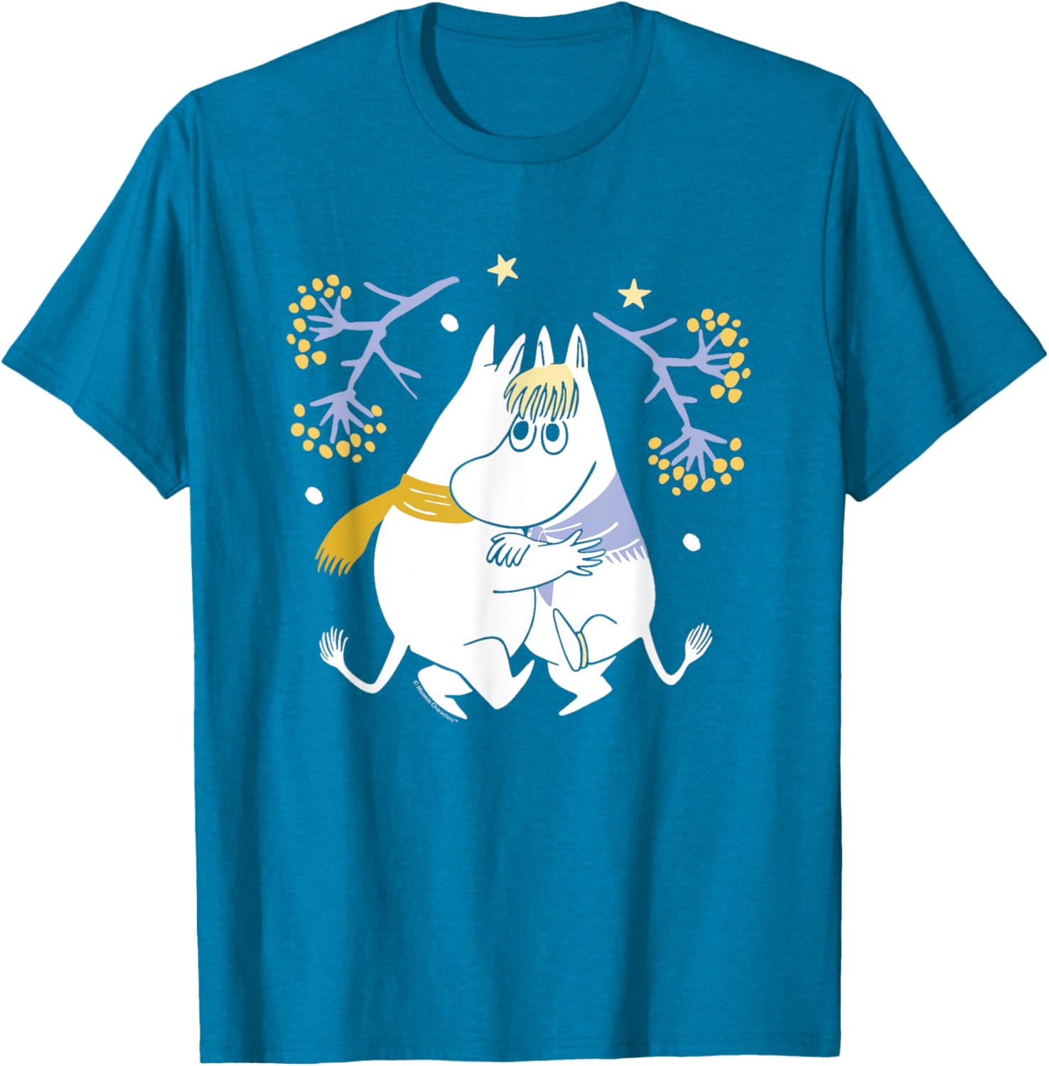 Moomin Moomintroll and Snorkmaiden Winter Dance T-Shirt for Kids - 7