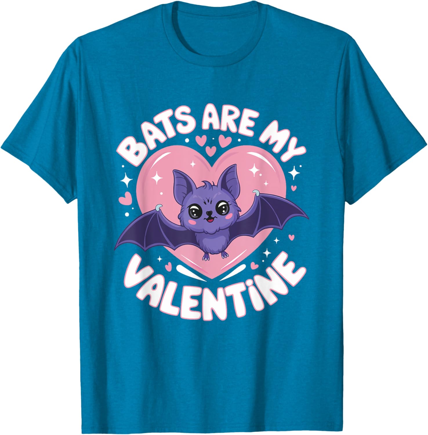 Pastel Goth Bat T-Shirt for Girls - Valentine's Day Cute Spooky Fashion - 5