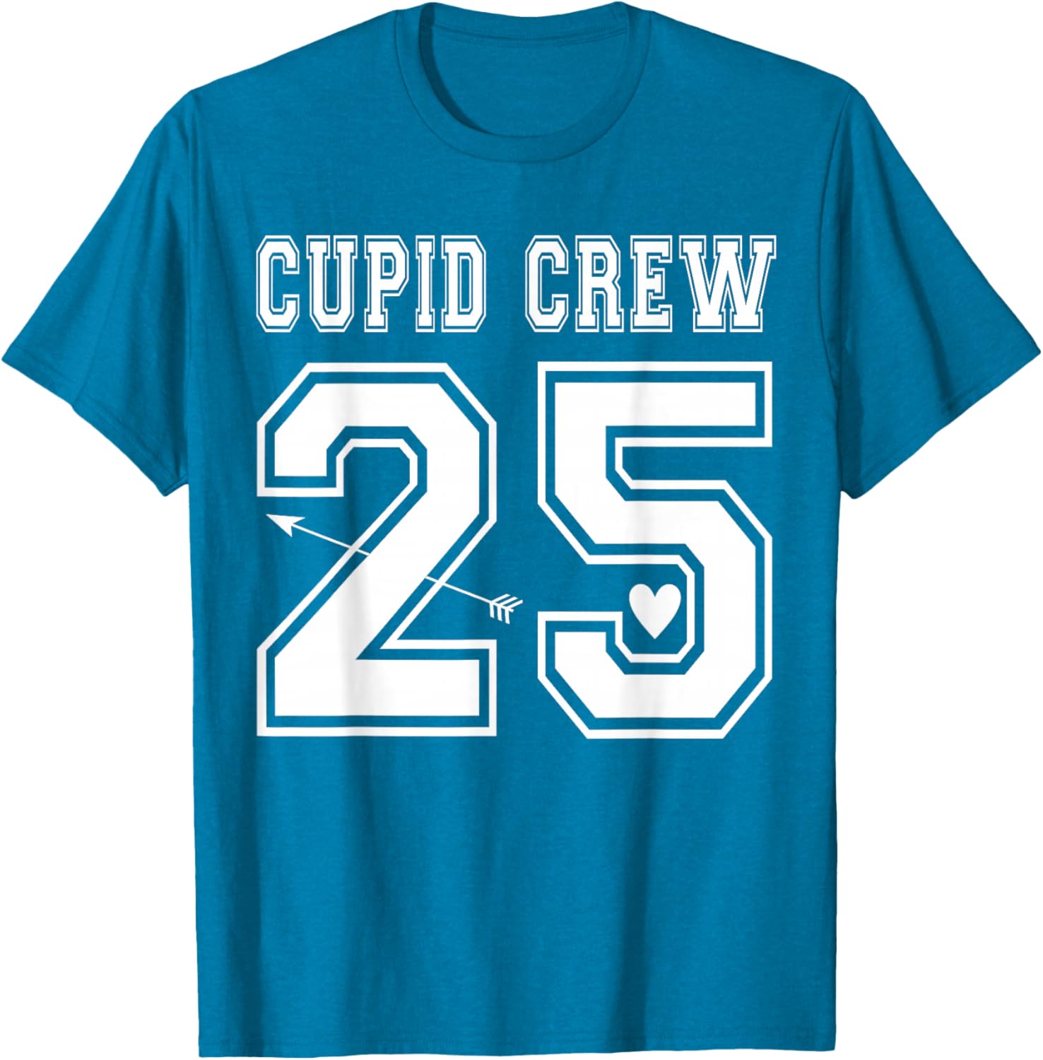 Cupid Crew 2025 Valentine's Day Love Sports Jersey Style T-Shirt - 26