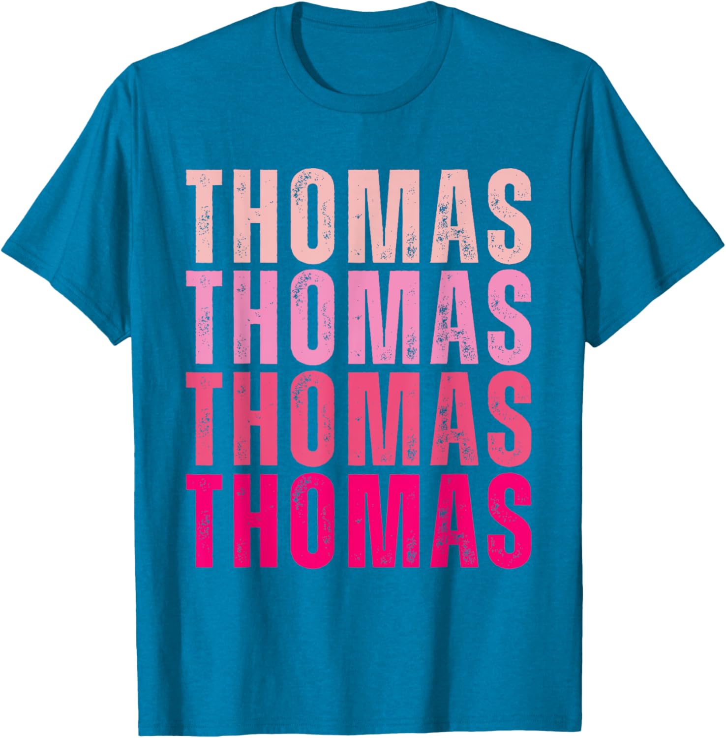 Personalized Thomas Vintage T-Shirt I Love Thomas Gift for Him - 6