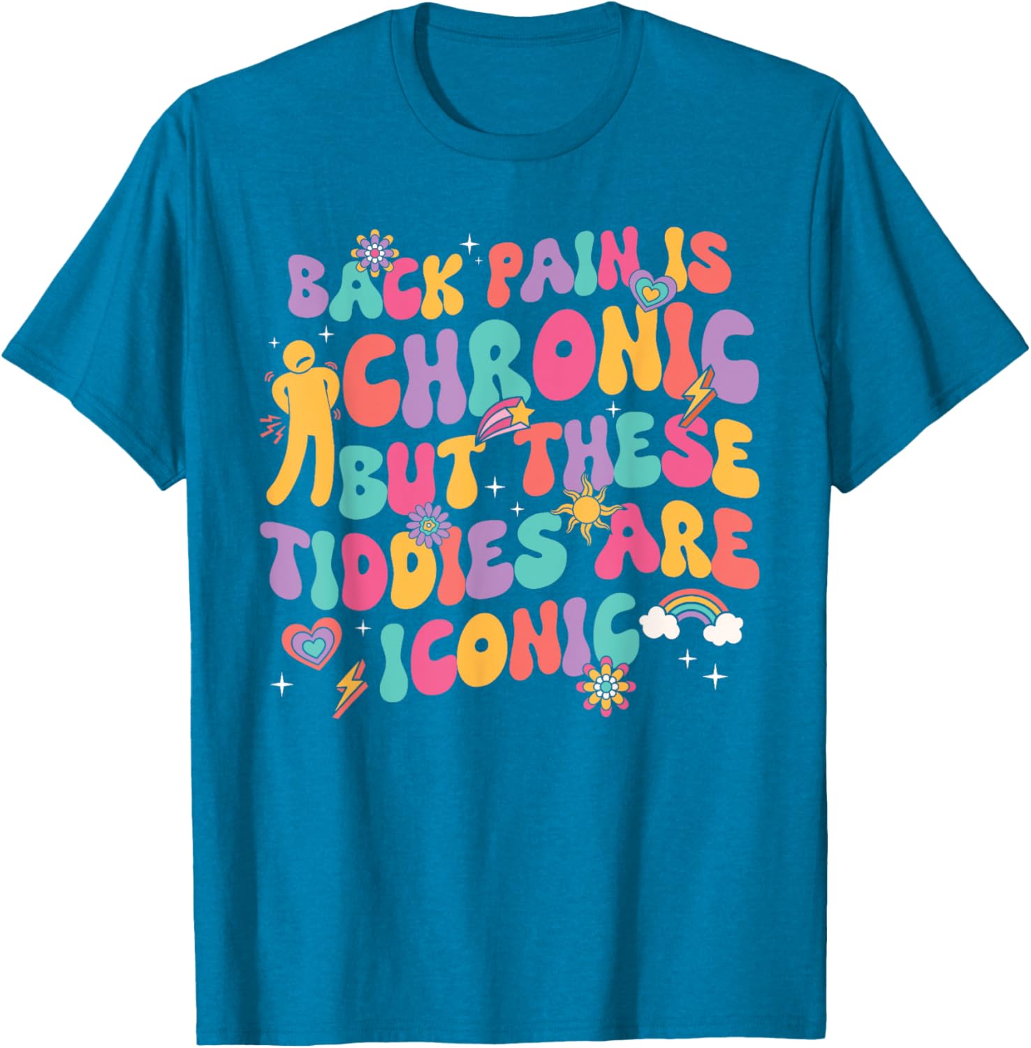 Chronic Back Pain T-Shirt with Iconic Design for Comfort and Style - 2