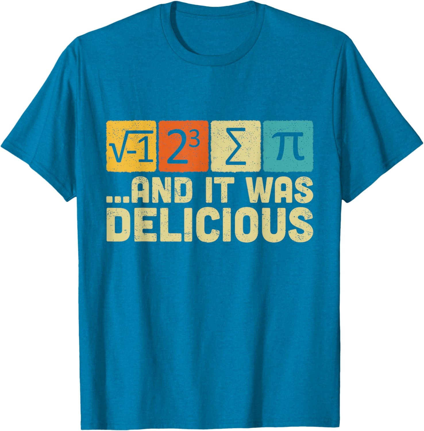 Funny Pi Day T-Shirt I Ate Some Pie Delicious Math Pun Gift - 13