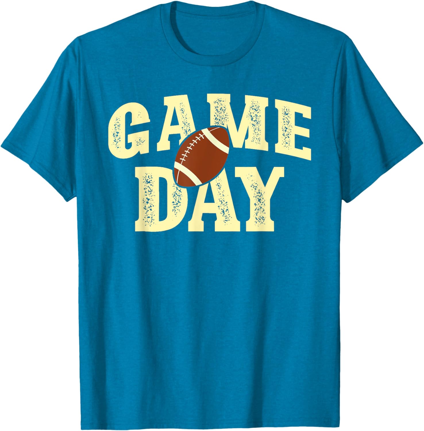 Vintage Game Day Football Team T-Shirt for Sports Fans and Players - 7