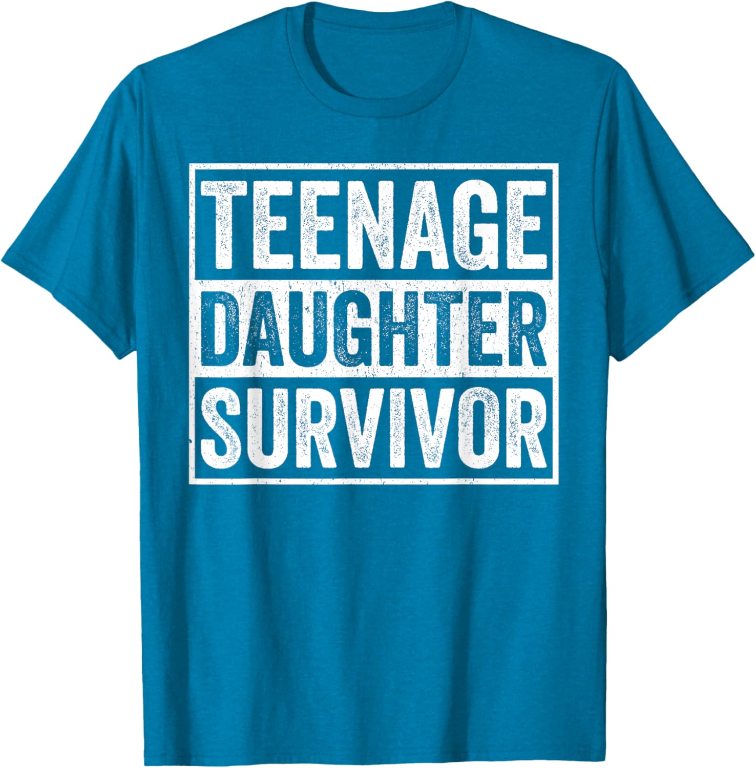 Funny Dad Survivor T-Shirt for Fathers Day Gift - Perfect for Daughters - 8