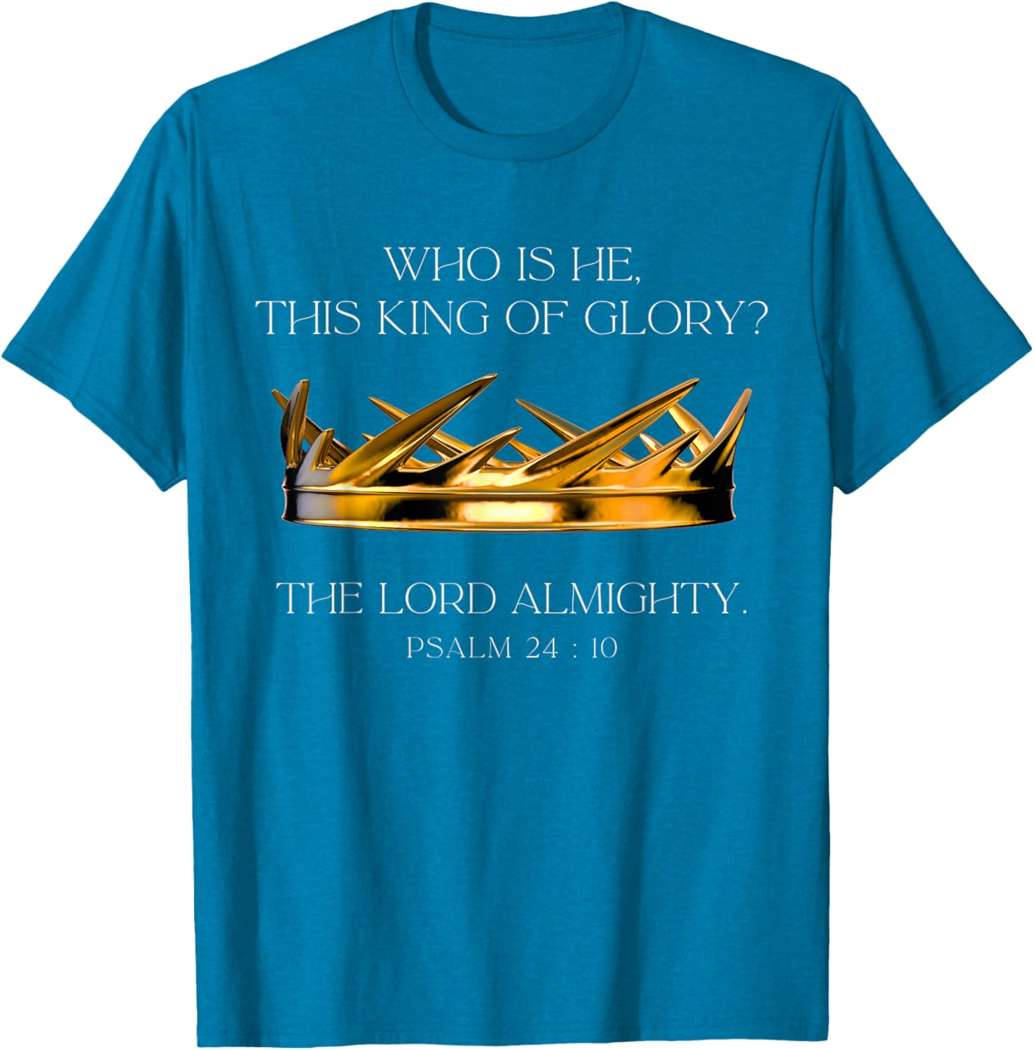Who Is He This King Of Glory T-Shirt for Faith and Inspiration Fans - 16