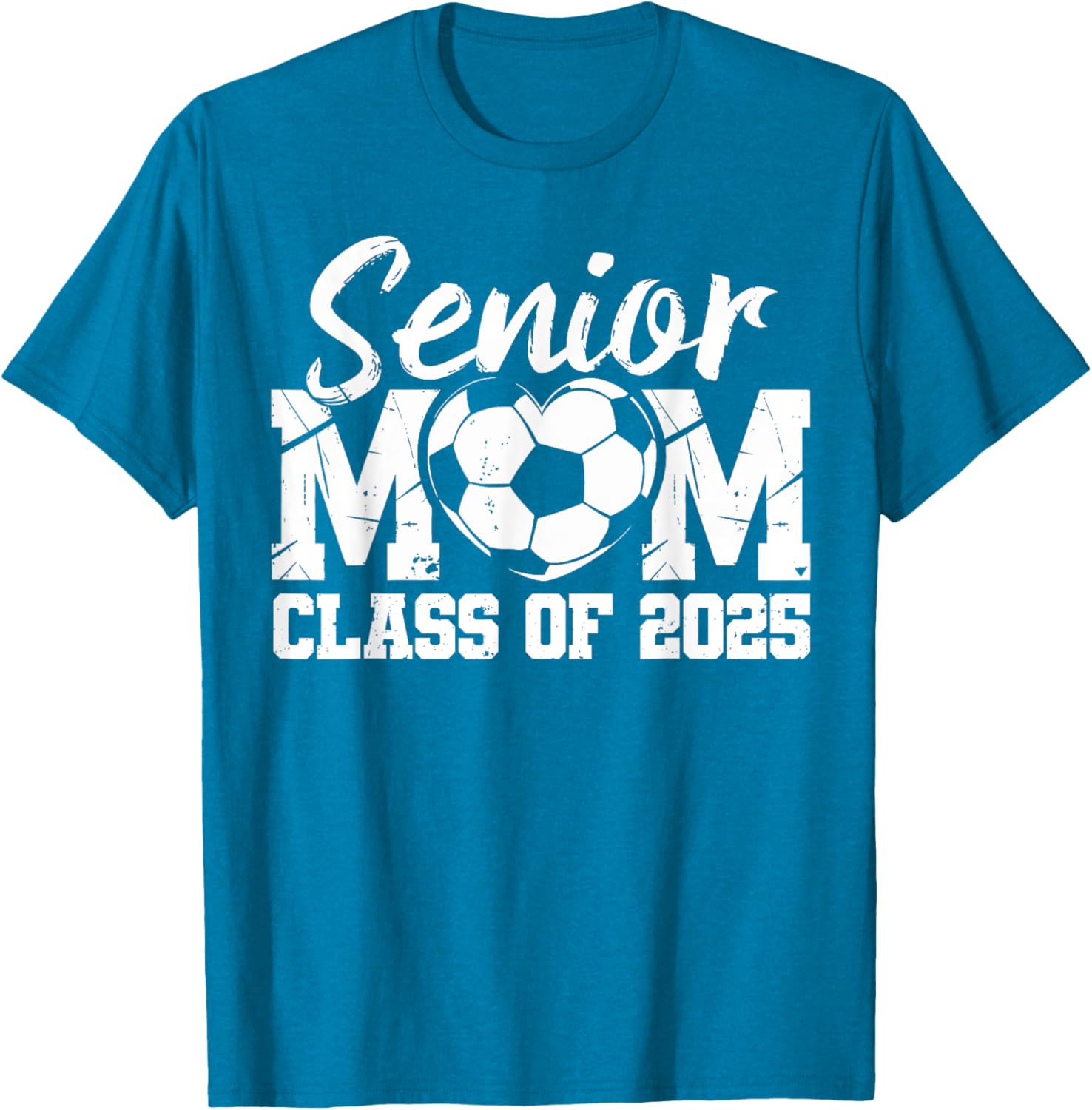 Soccer Mom Class of 2025 Graduate T-Shirt for Proud Senior Mamas - 6