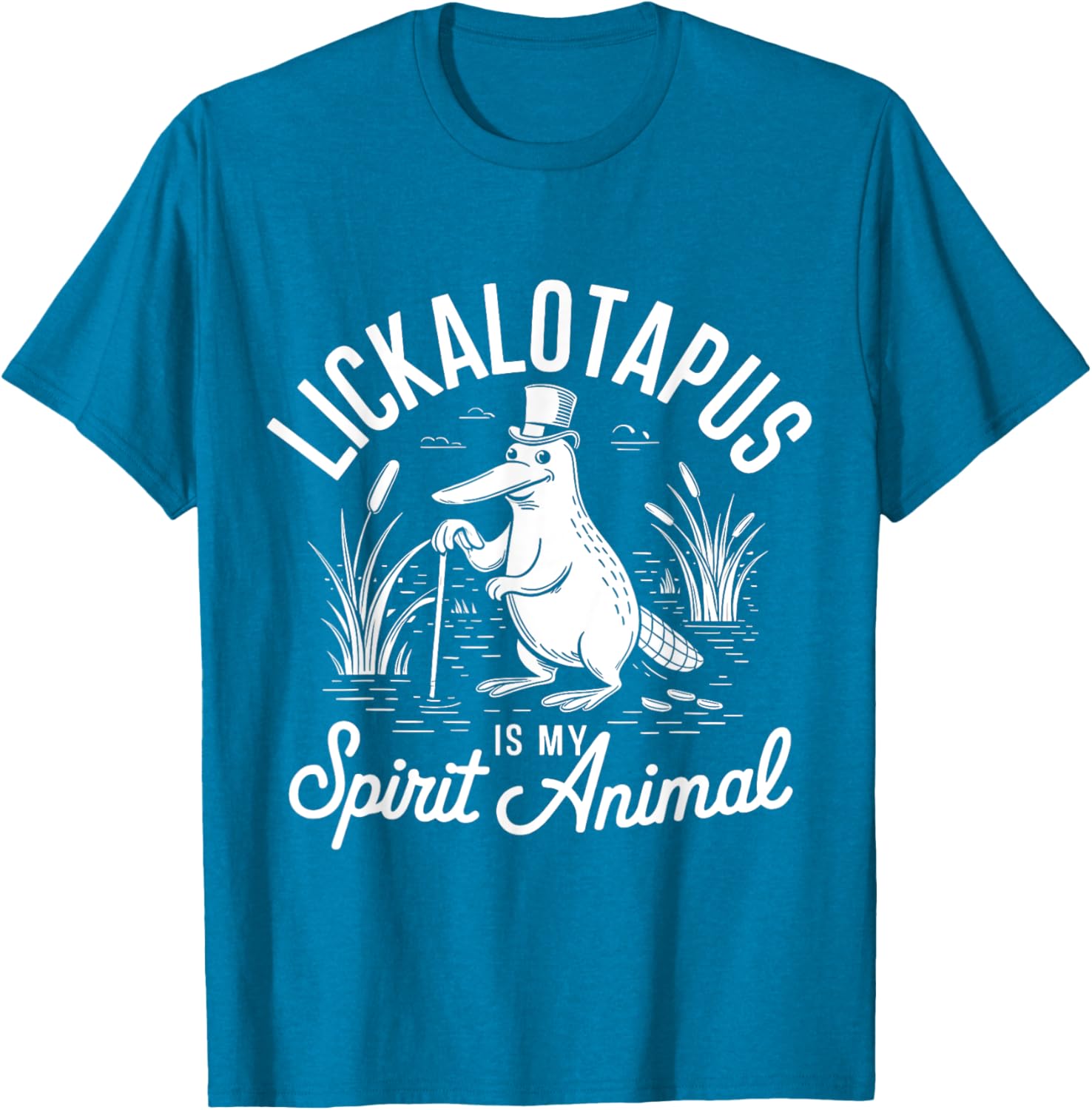 Funny Lickalotapus Lover T-Shirt - My Spirit Animal Apparel - 4