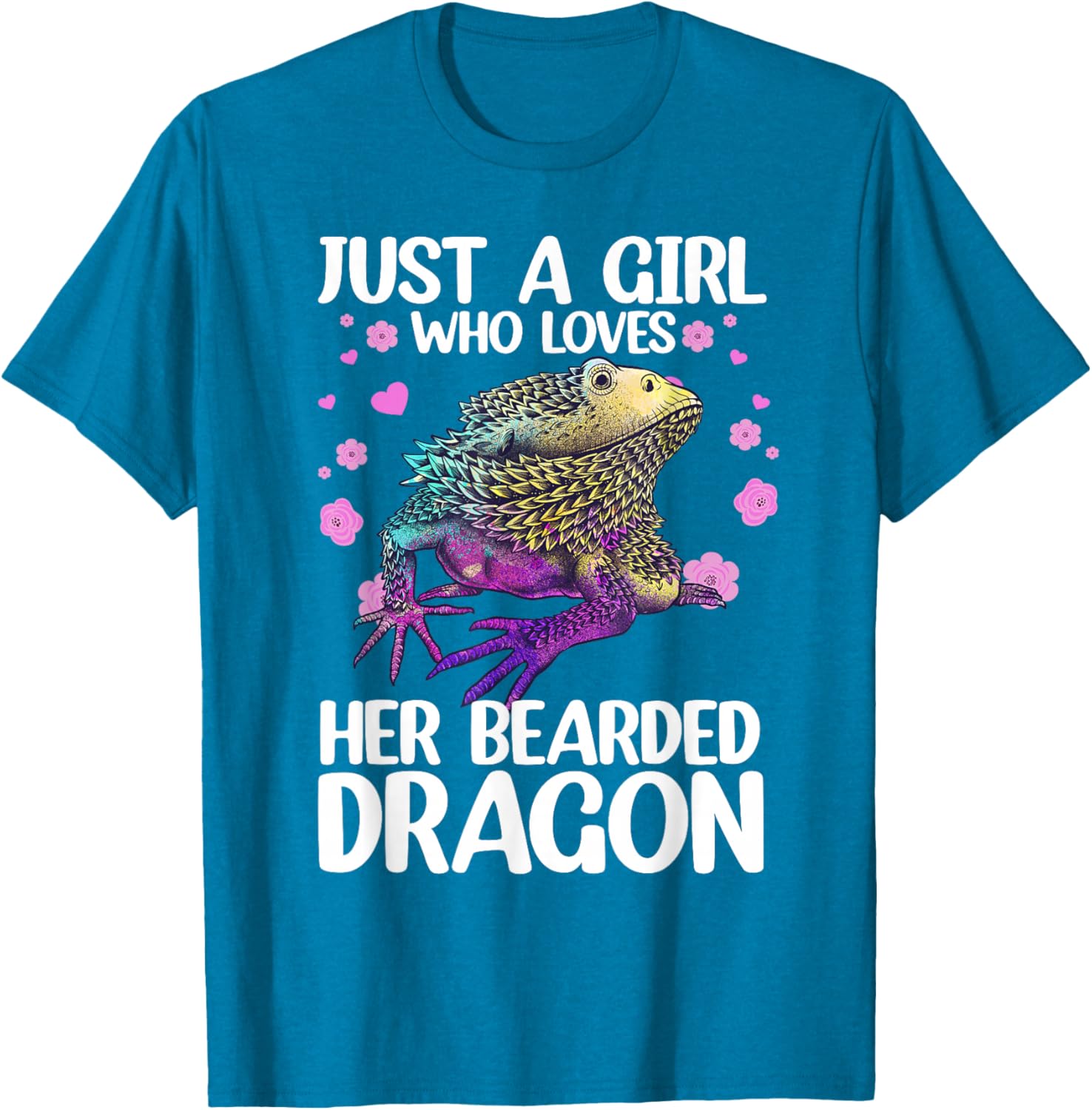 Cool Bearded Dragon T-Shirt for Women Perfect Gift for Reptile Lovers - 15