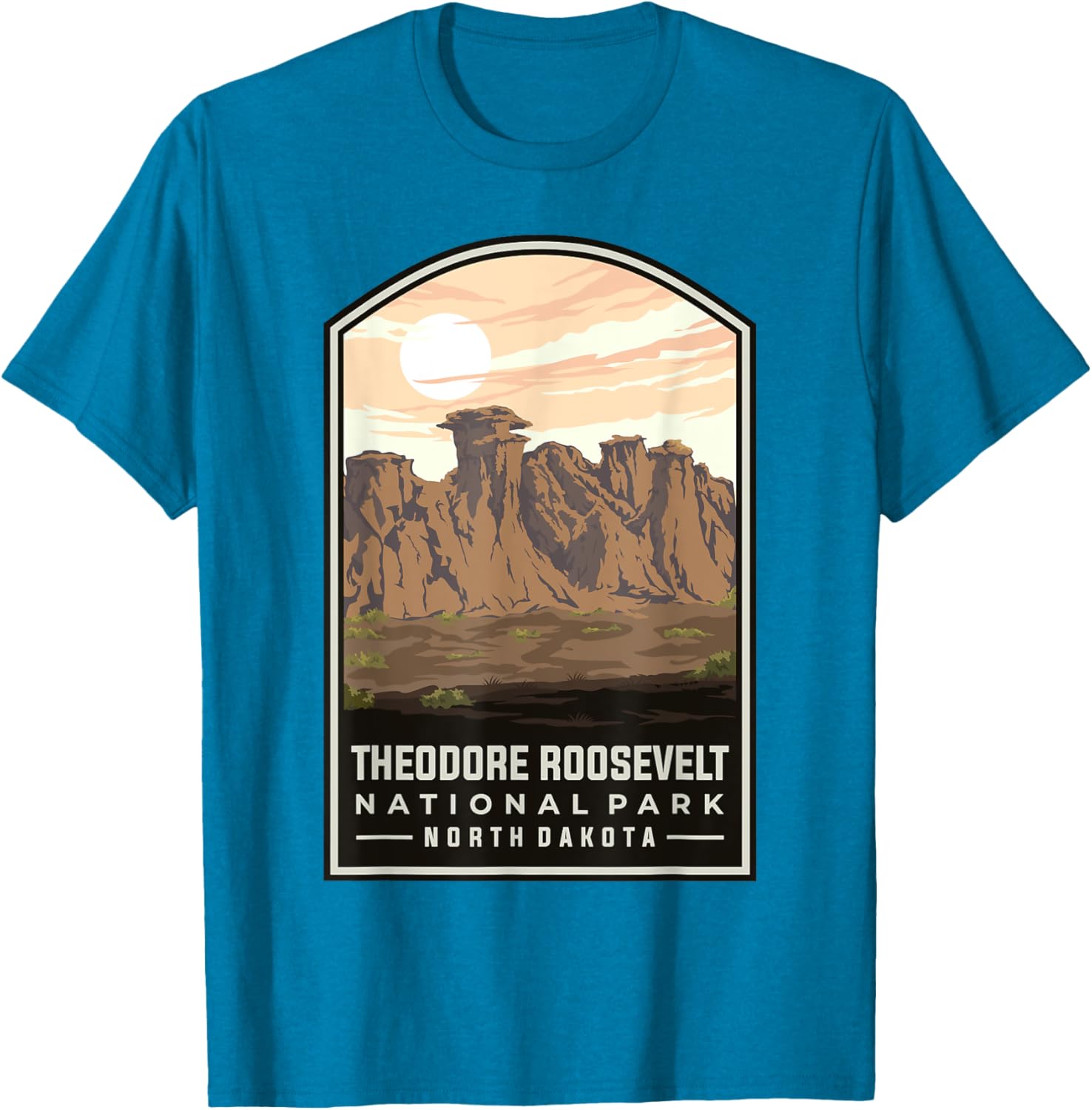 Theodore Roosevelt National Park T-Shirt Perfect for Outdoor Enthusiasts - 2