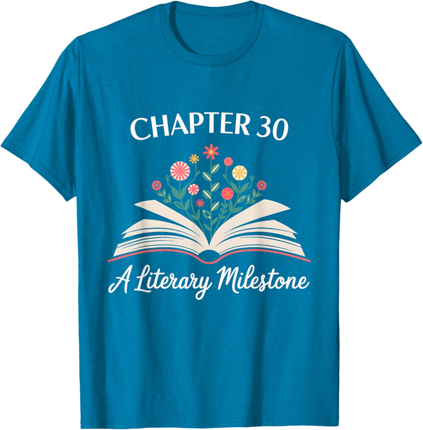 Funny 30th Birthday T-Shirt Chapter 30 Literary Milestone Gift - 18
