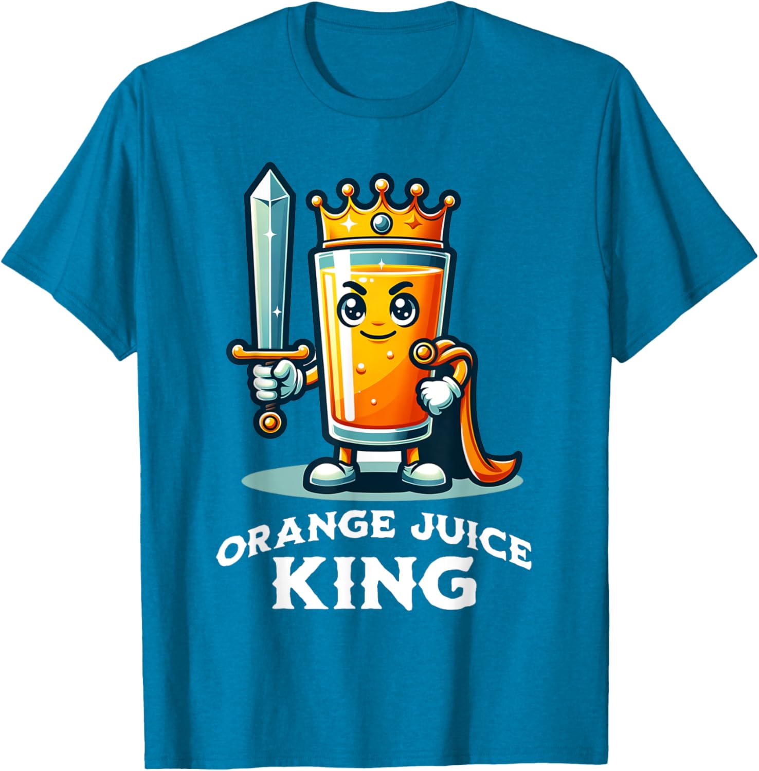 The Orange Juice King Funny Quote Fresh Orange Juice T-Shirt for Fans - 14