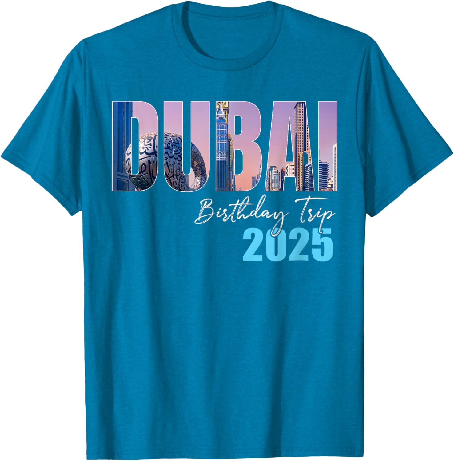 Celebrate in Style with Dubai Birthday Trip Cruise T-Shirt for 2025 - 5