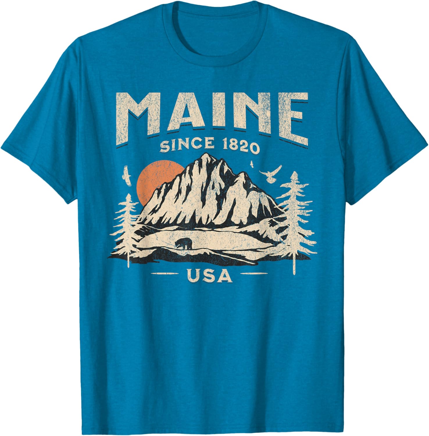 Stylish Maine T-Shirt for Casual Wear - Perfect for Every Adventure - 16
