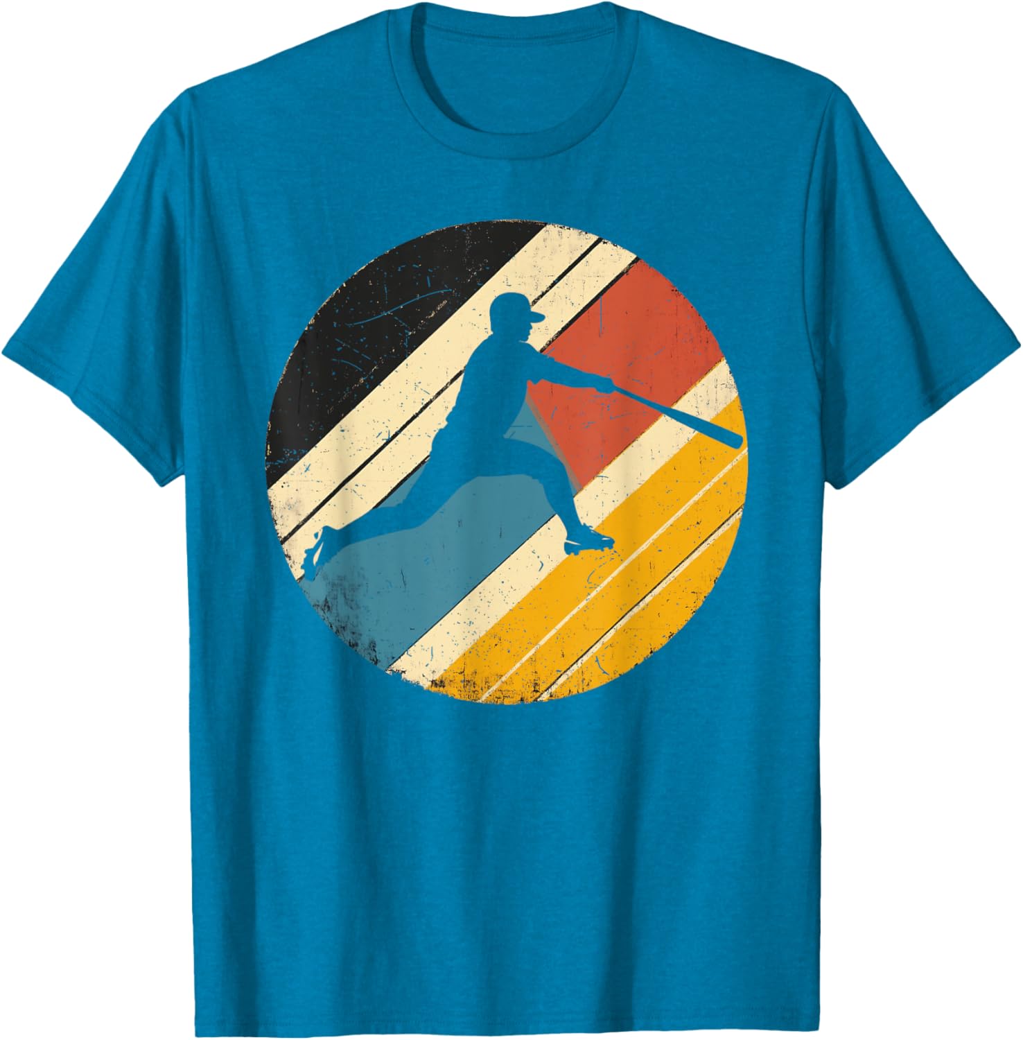 Retro Vintage Baseball Player T-Shirt for Men, Women, and Kids - 10