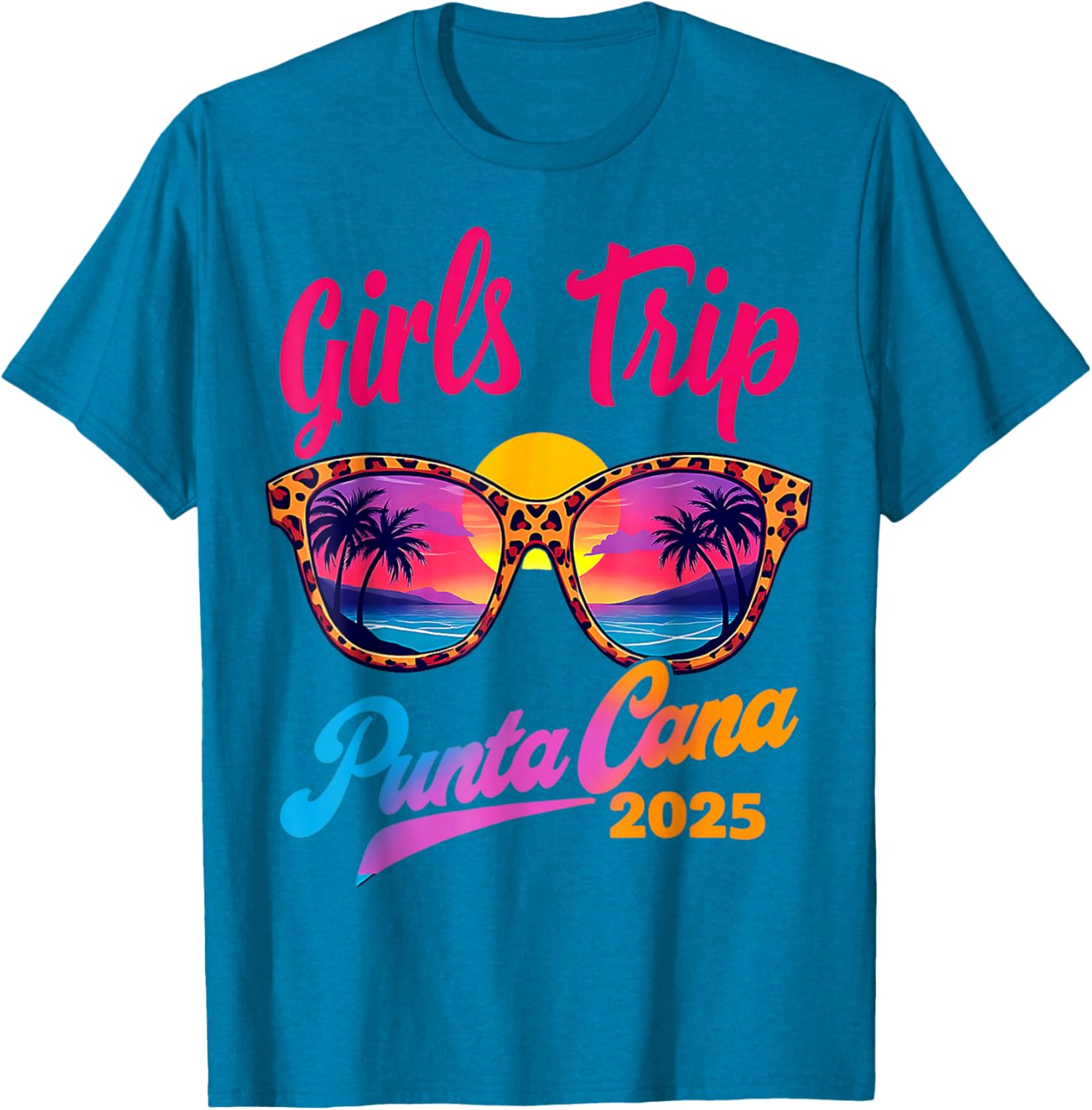 Girls Trip Punta Cana 2025 Matching Summer T-Shirt for Women - 3