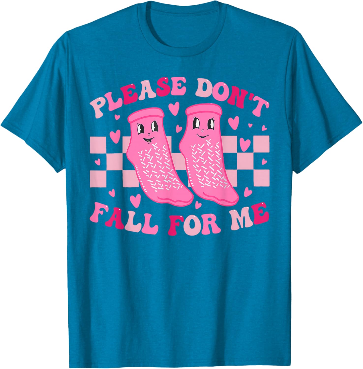 Funny Nurse Valentine T-Shirt for RN PCT CNA - Don't Fall for Me! - 21
