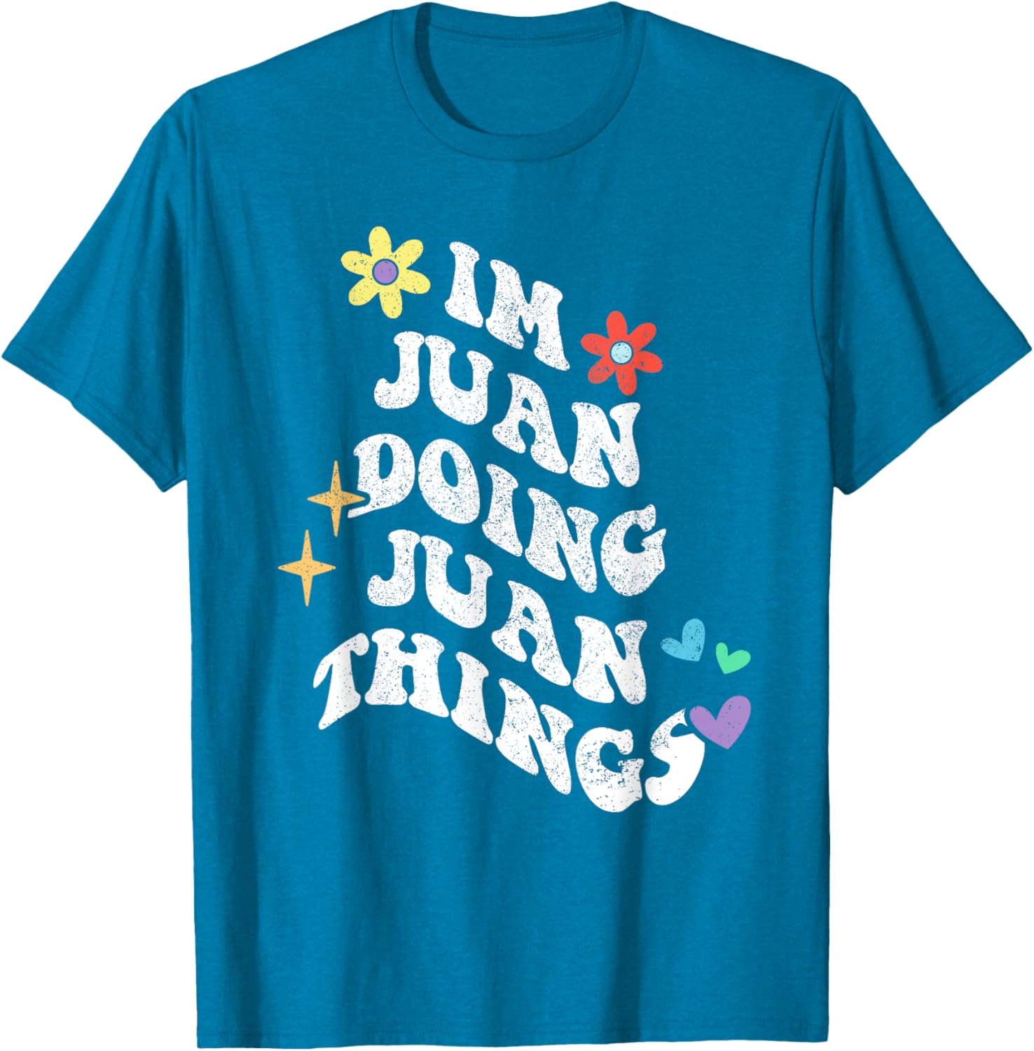 Funny Retro Groovy Im Juan Doing Juan Things T-Shirt for Mother's Day - 10