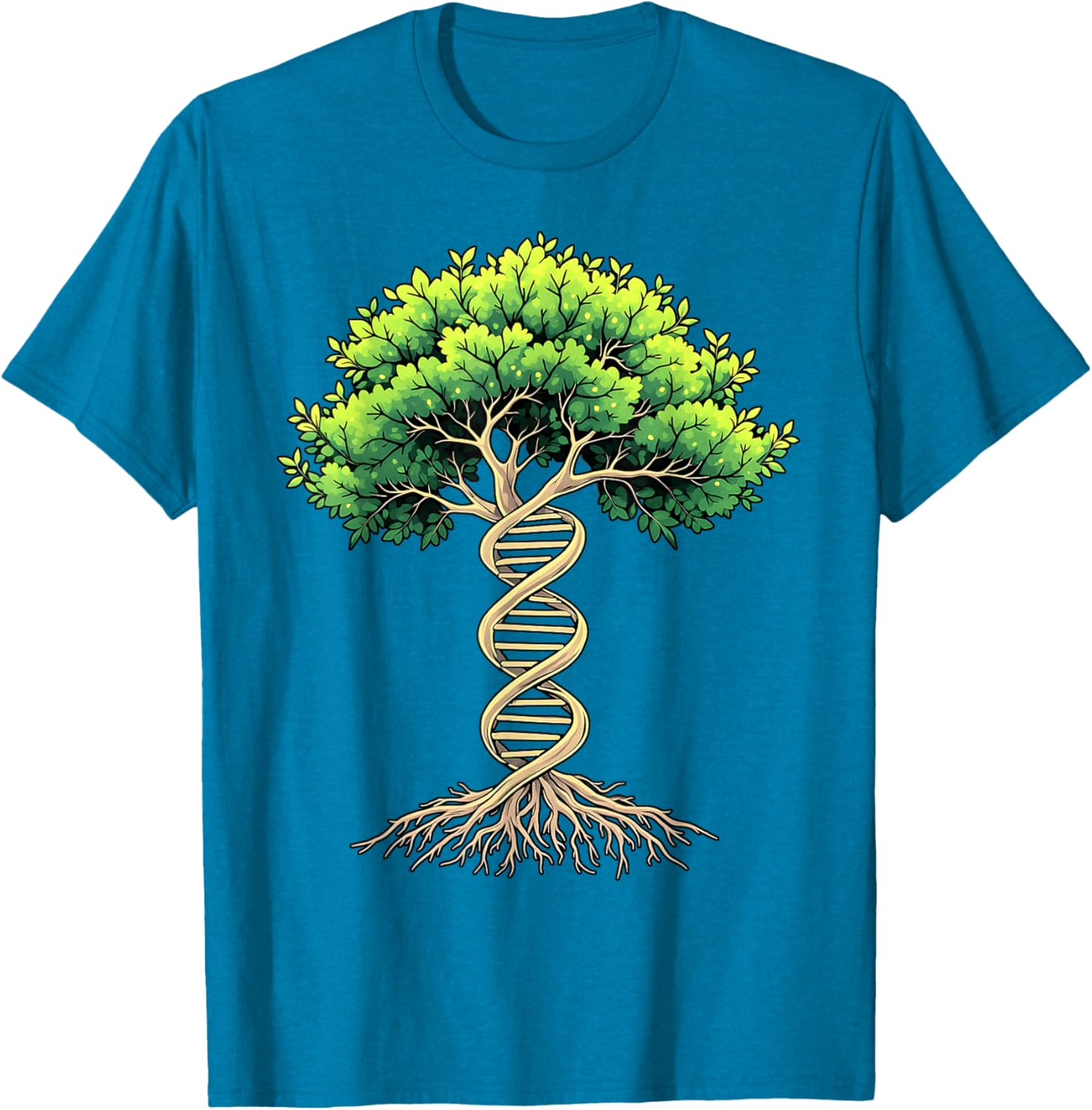 DNA Tree Life Science Nature T-Shirt for Science Lovers and Nature Fans - 3