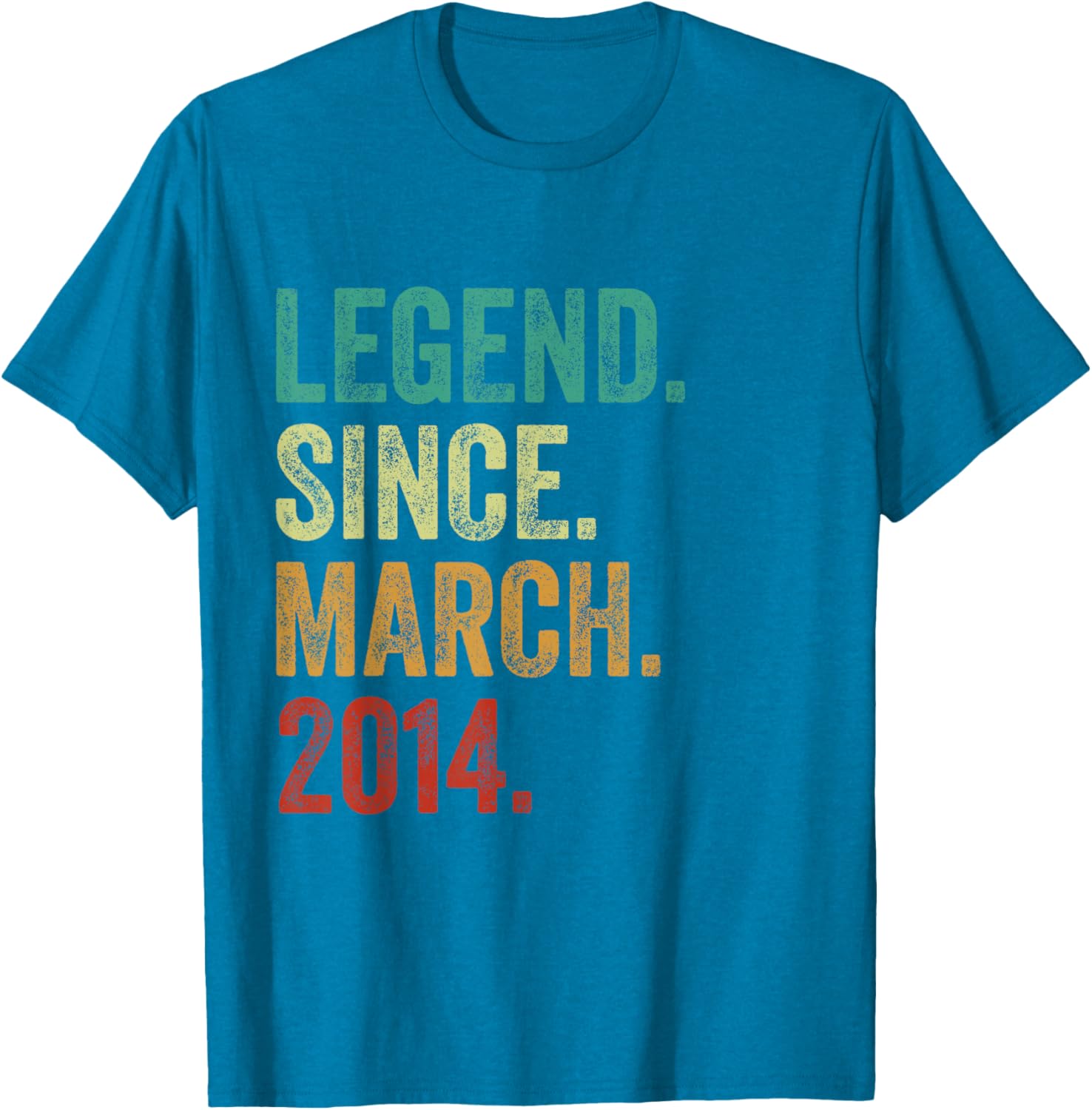 11th Birthday T-Shirt for Boys - 11 Years of Legend Since 2014 - 6