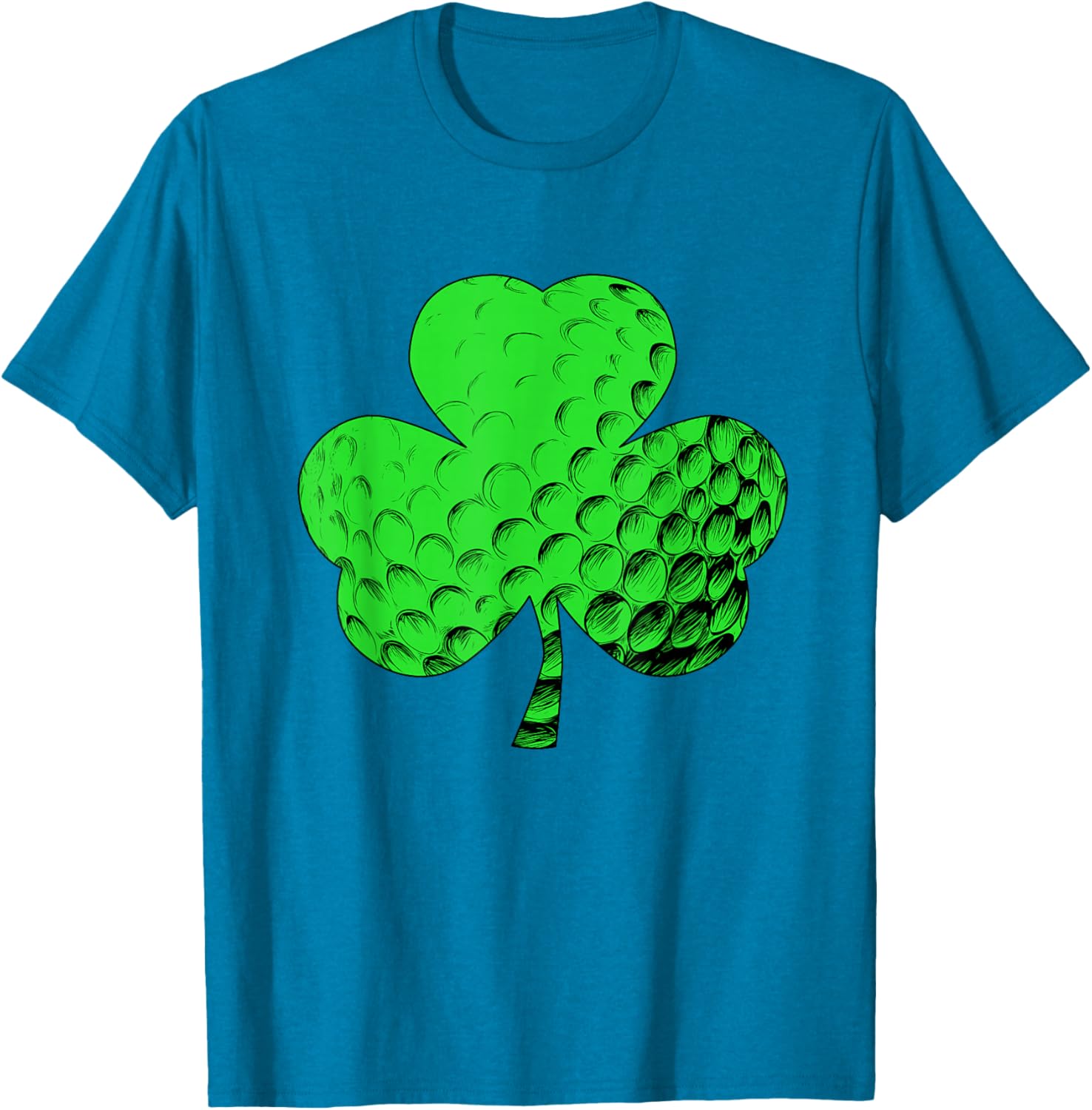 Irish Shamrock Golfing T-Shirt for St. Patrick's Day Celebration - 10