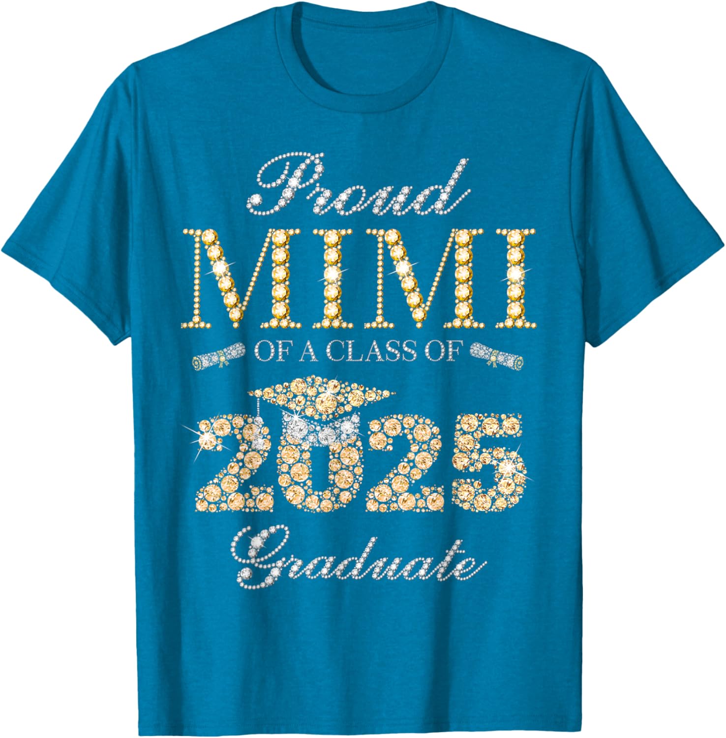 Proud Mimi of a Class of 2025 Graduate T-Shirt for Celebrating Achievements - 4