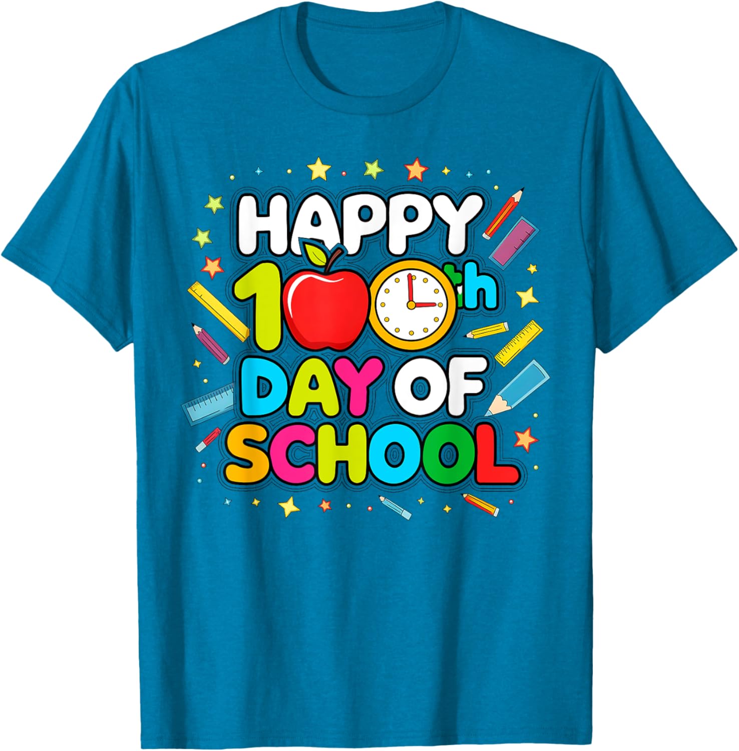 100 Days of School T-Shirt for Toddlers Perfect for Teachers and Students - 19