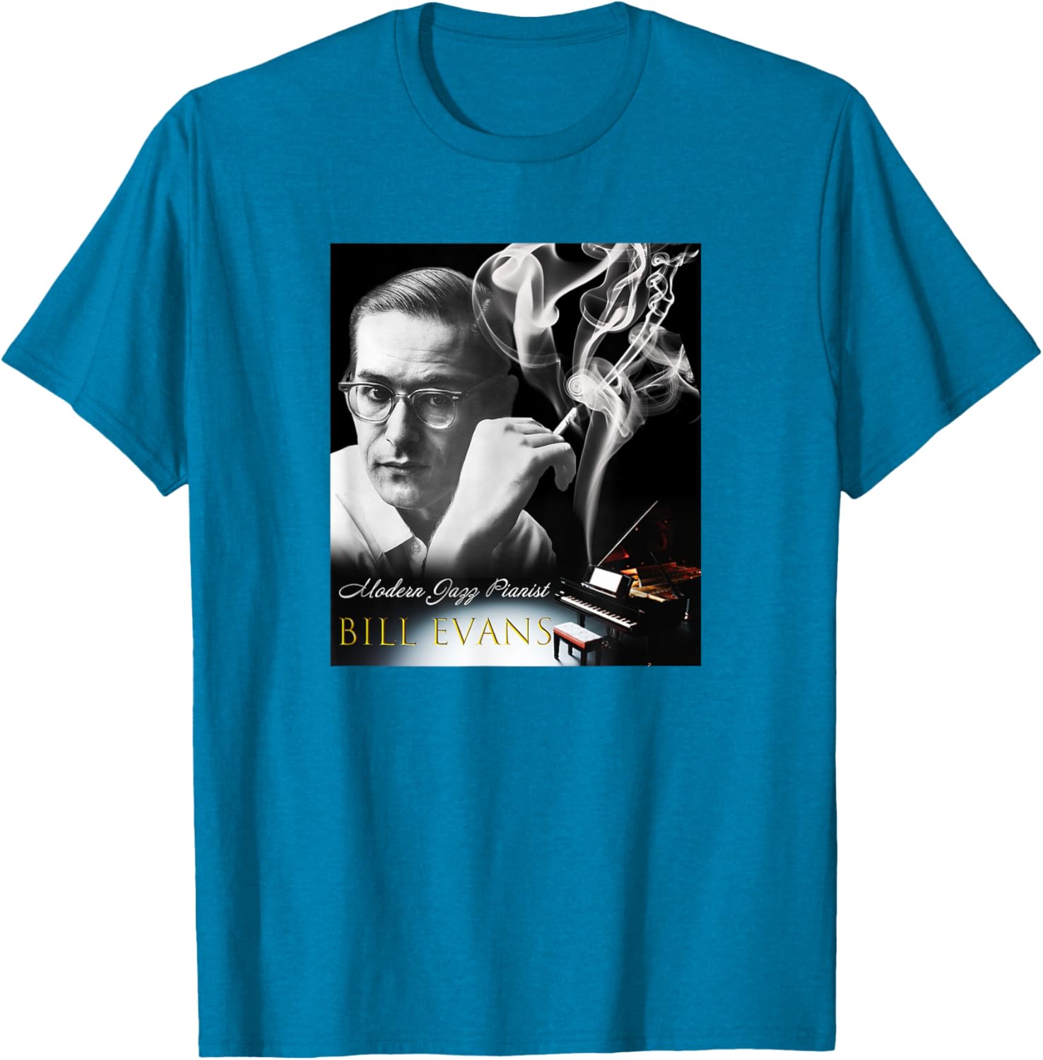 Bill Evans 001 T-Shirt for Music Lovers - Stylish and Comfortable Apparel - 25