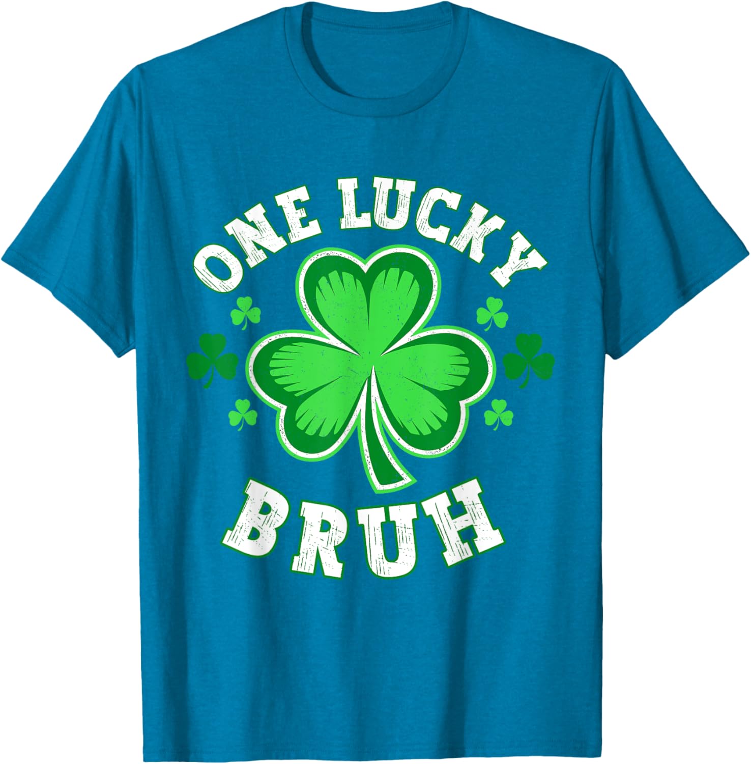 One Lucky Bruh St Patrick's Day Leprechaun T-Shirt for Fun Celebrations - 25