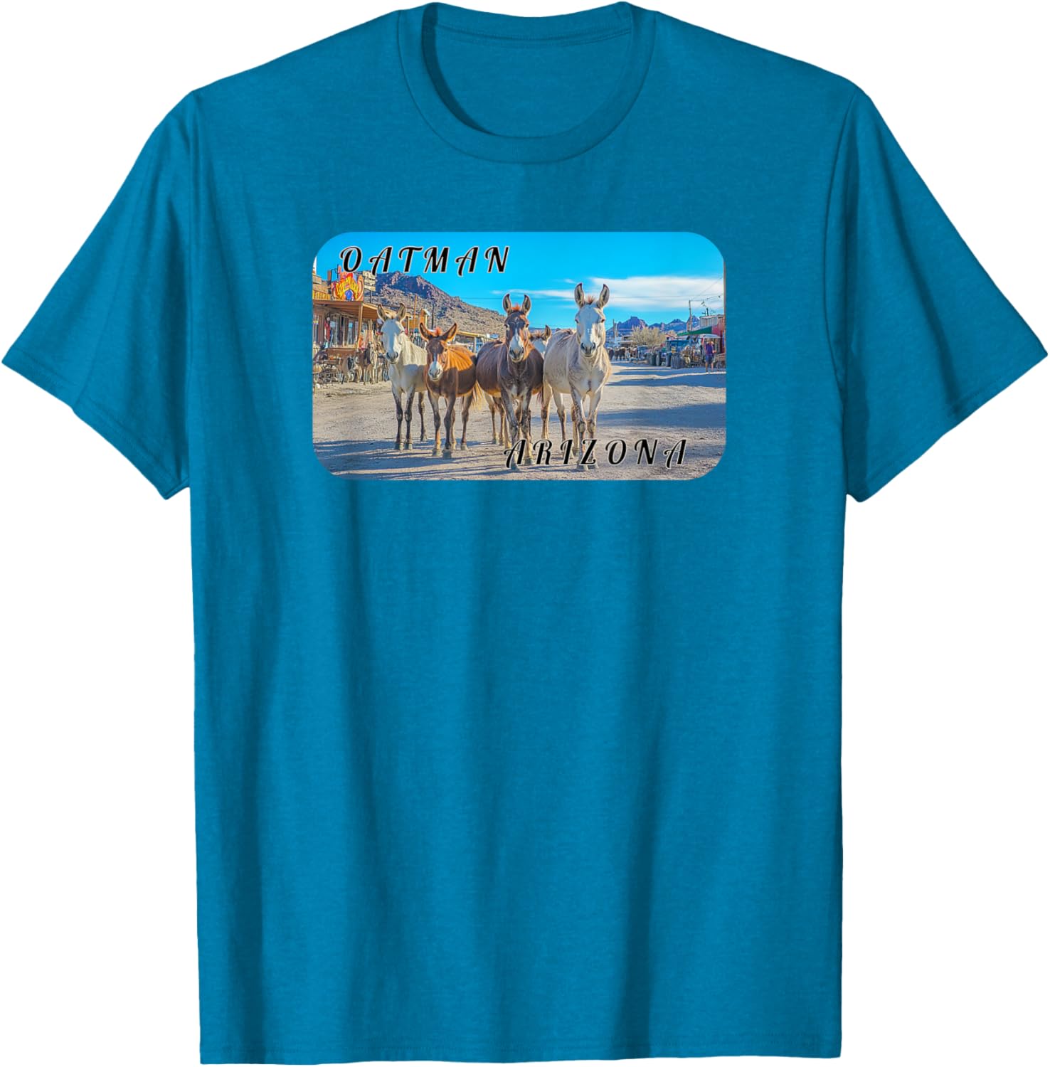 Oatman Arizona Burros T-Shirt for Animal Lovers and Adventure Seekers - 8