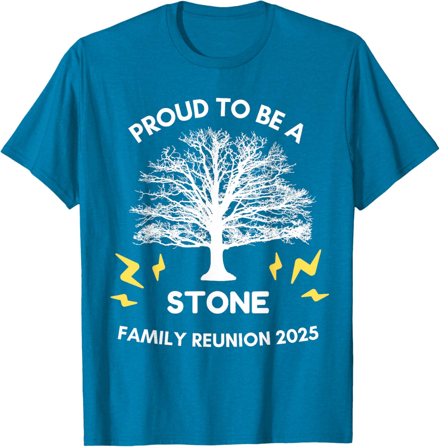 2025 Stone Family Reunion T-Shirt Family Tree Matching Design - 3