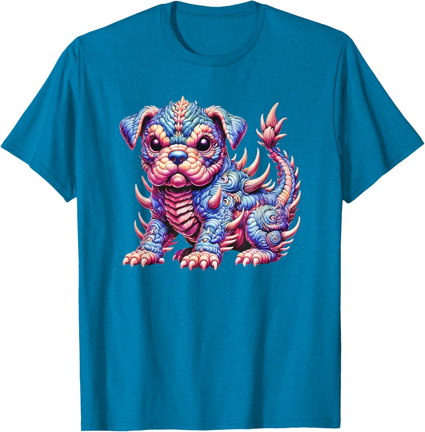 Imaginative Puppy Dog Monster T-Shirt Fun Chimerical Creature Design - 3