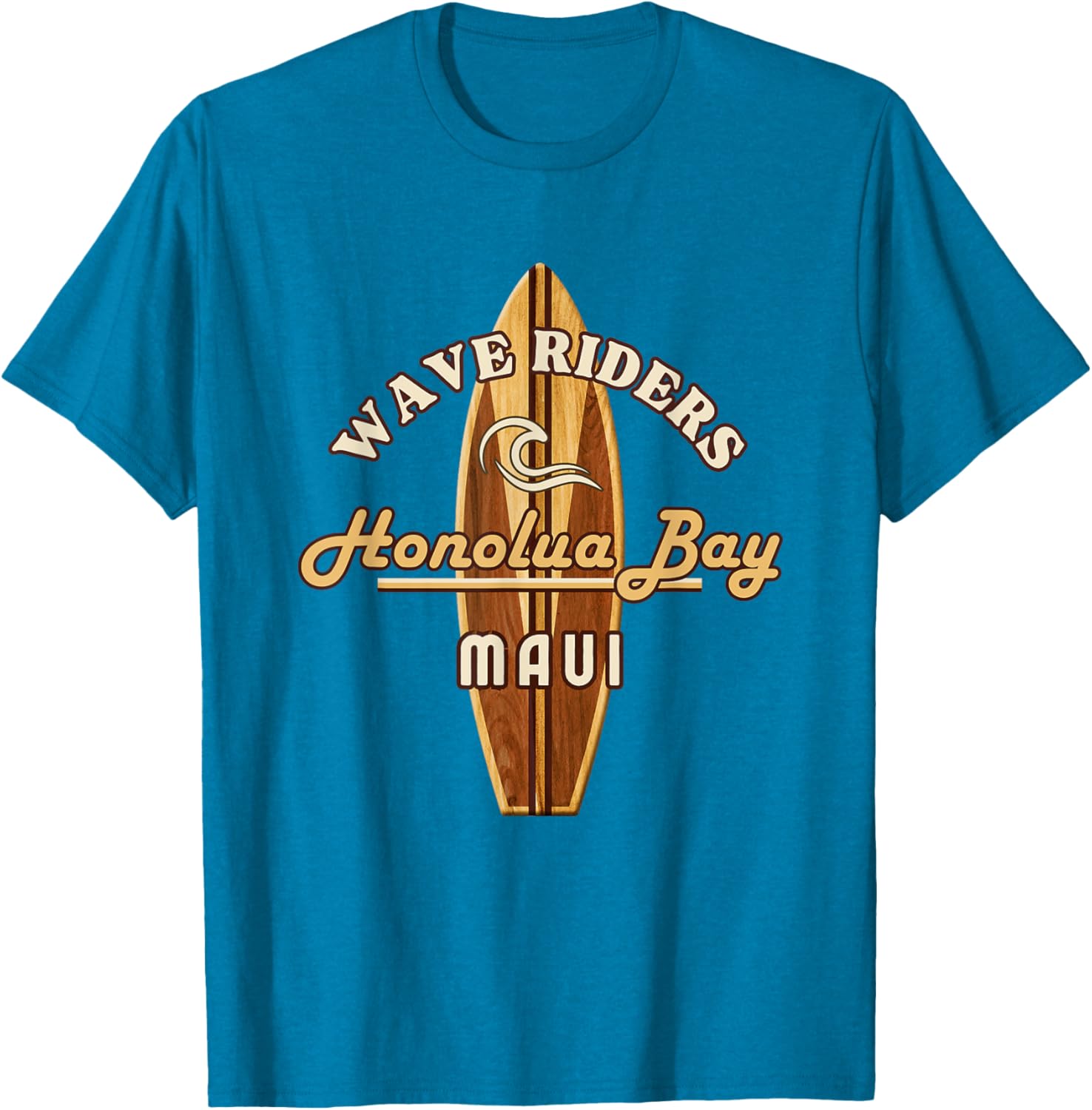 Surf Honolua Bay Maui Vacation T-Shirt for Surf Lovers and Beach Fun - 6