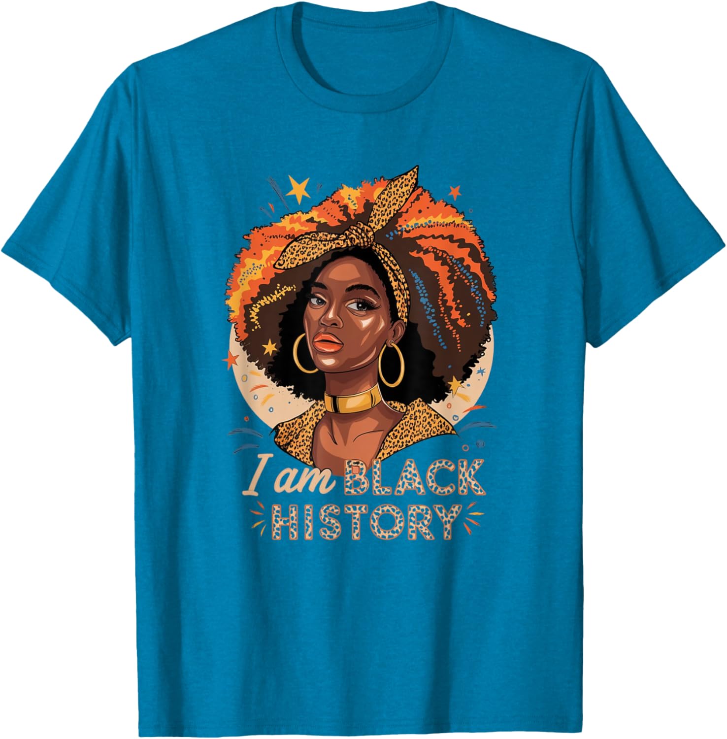 I'm Black History Afro Motif T-Shirt - Celebrate Heritage and Pride - 6
