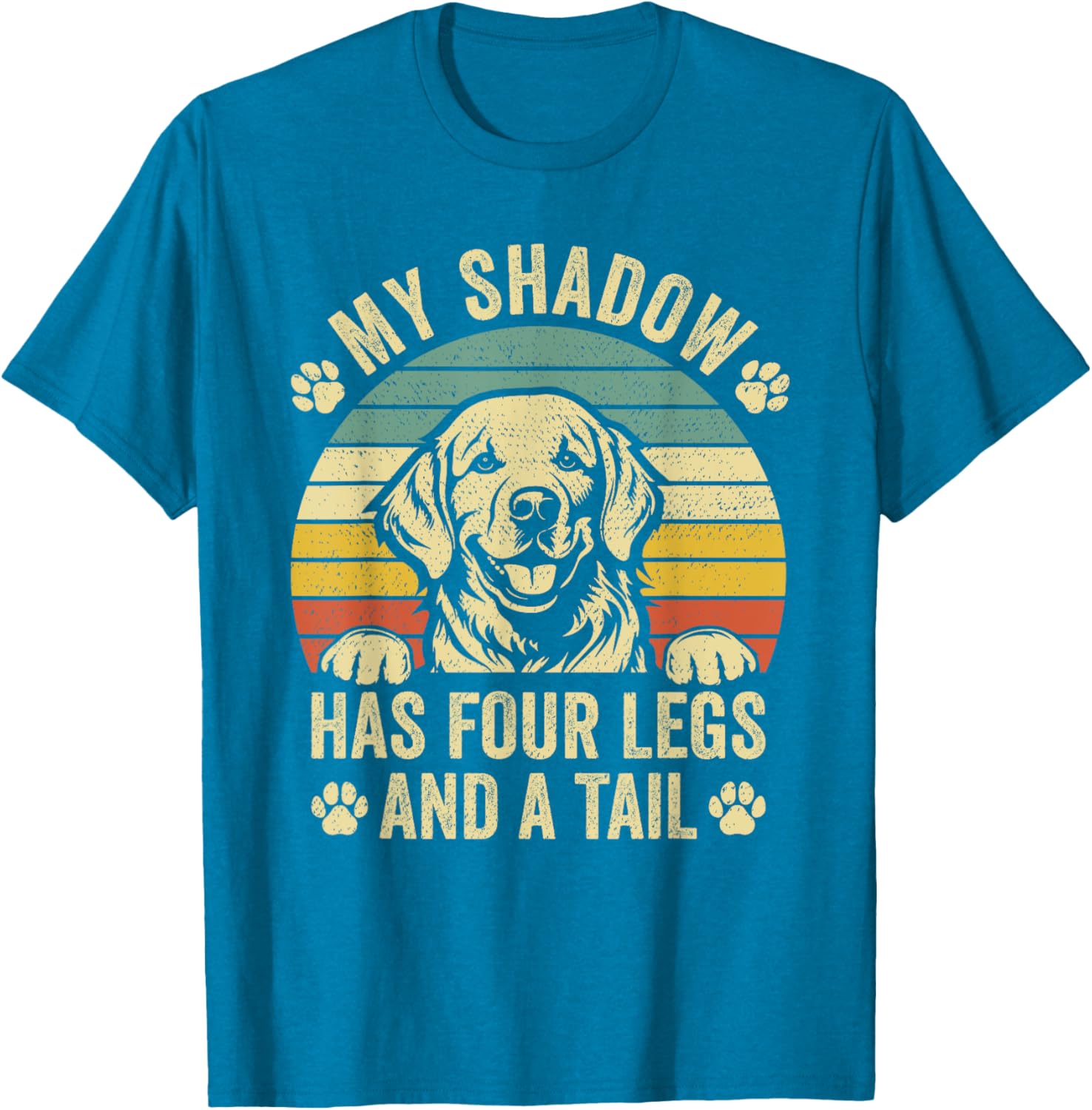 Cute My Shadow Has Four Legs And A Tail T-Shirt for Dog Lovers - 12