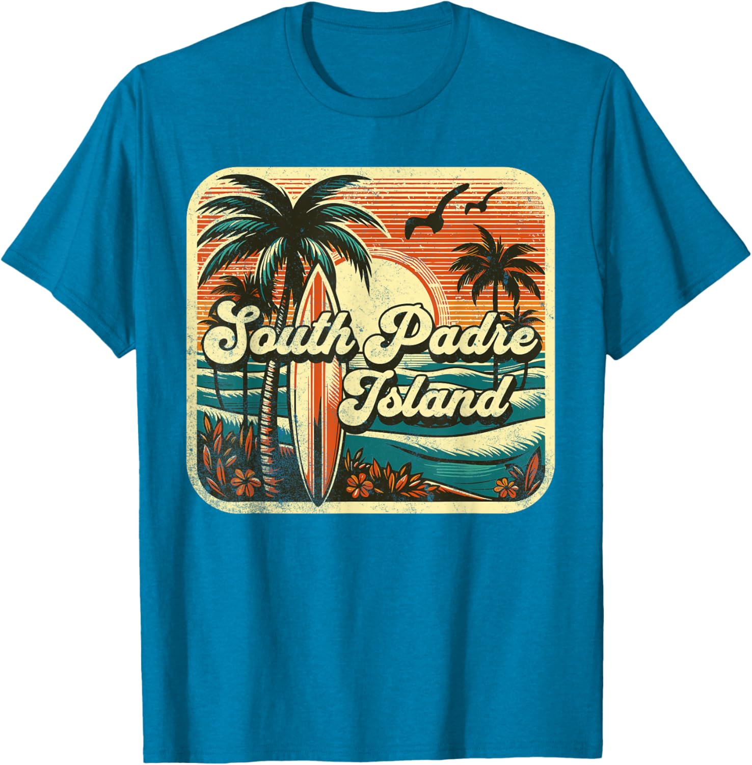 South Padre Island T-Shirt for Beach Lovers - Casual Summer Style - 25