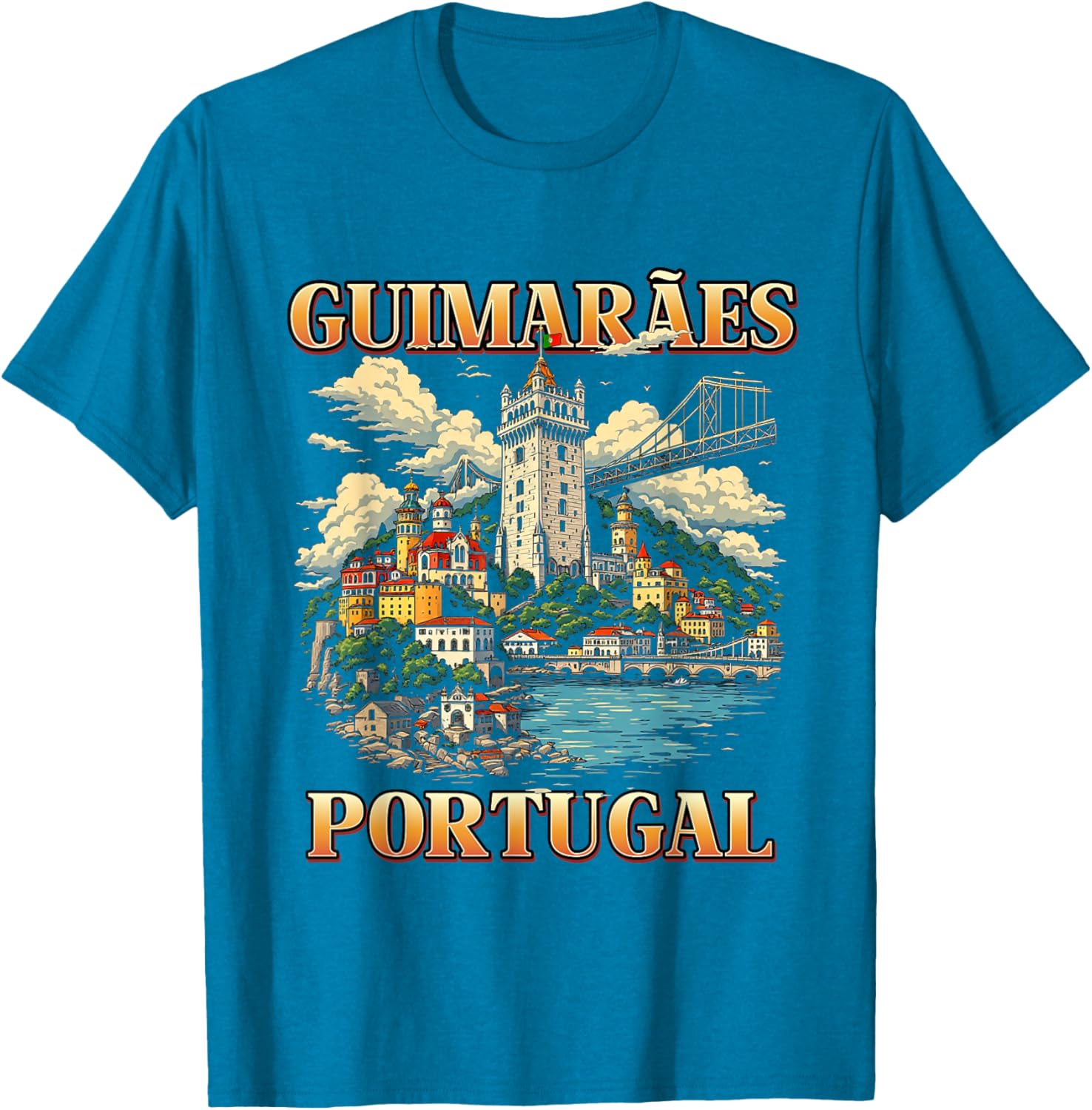 Guimaraes Souvenir T-Shirt for Portugal Travel Memories - 9