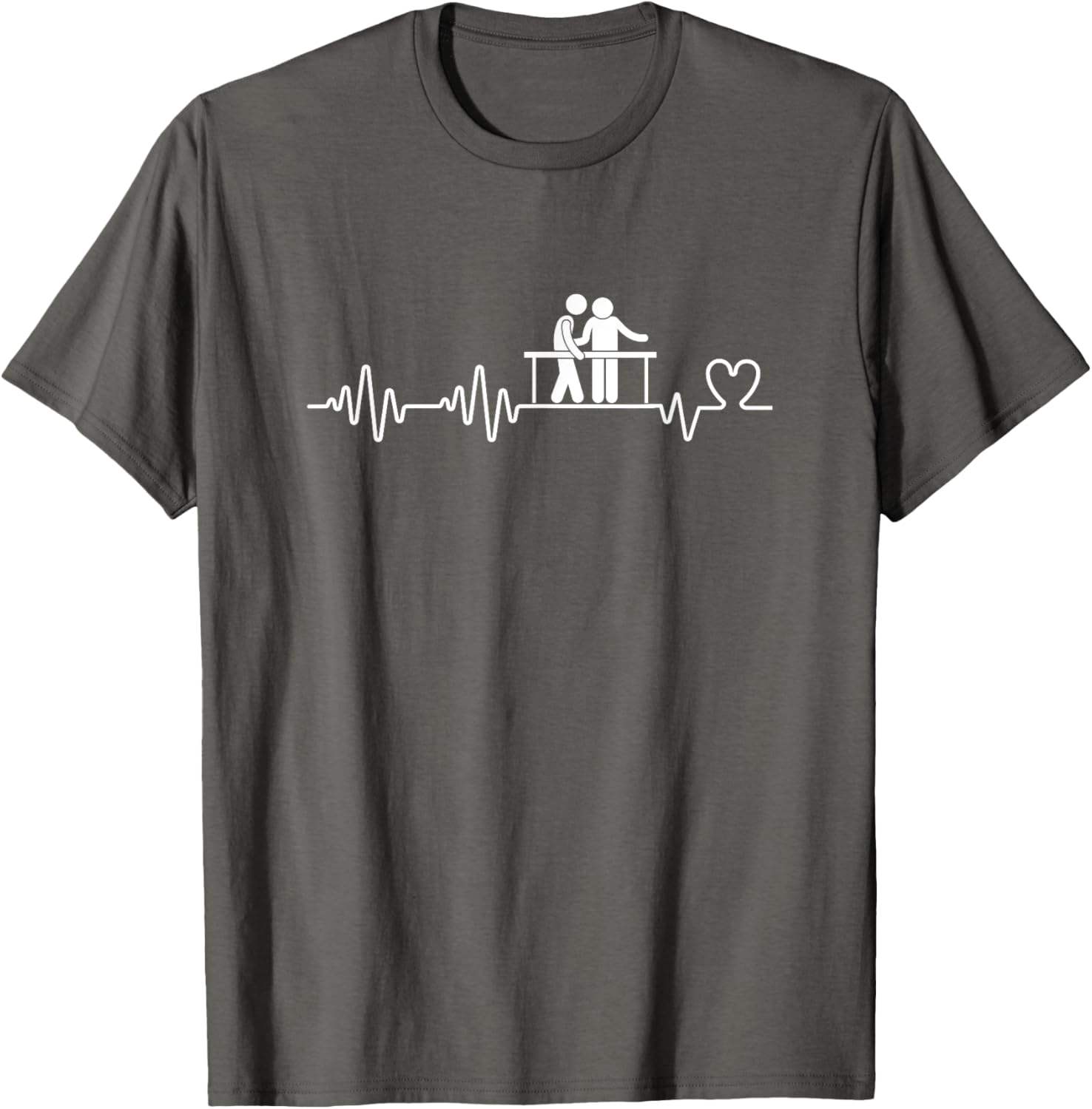 Funny Physical Therapist Heartbeat Man T-Shirt for Therapy Lovers - 5