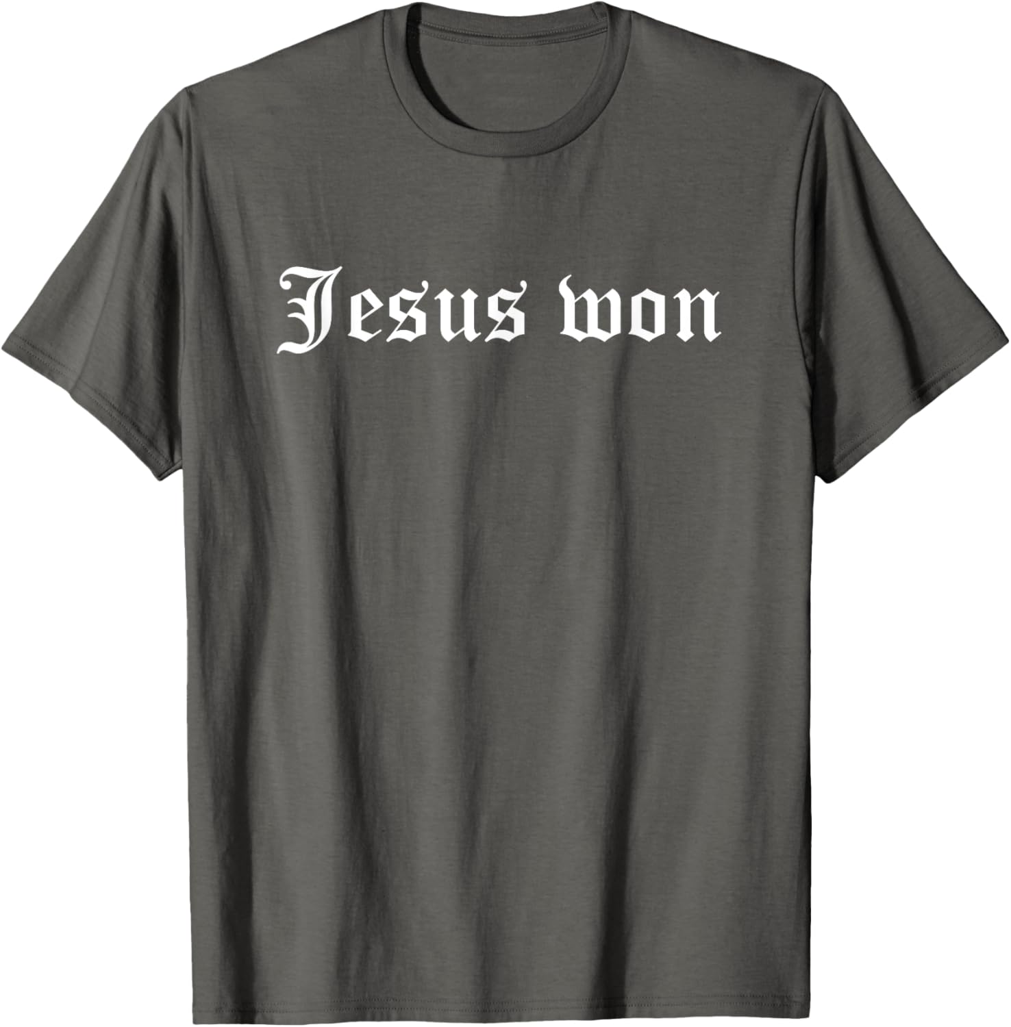 Jesus Won T-Shirt for Men and Women - Faith-Inspired Apparel - 17