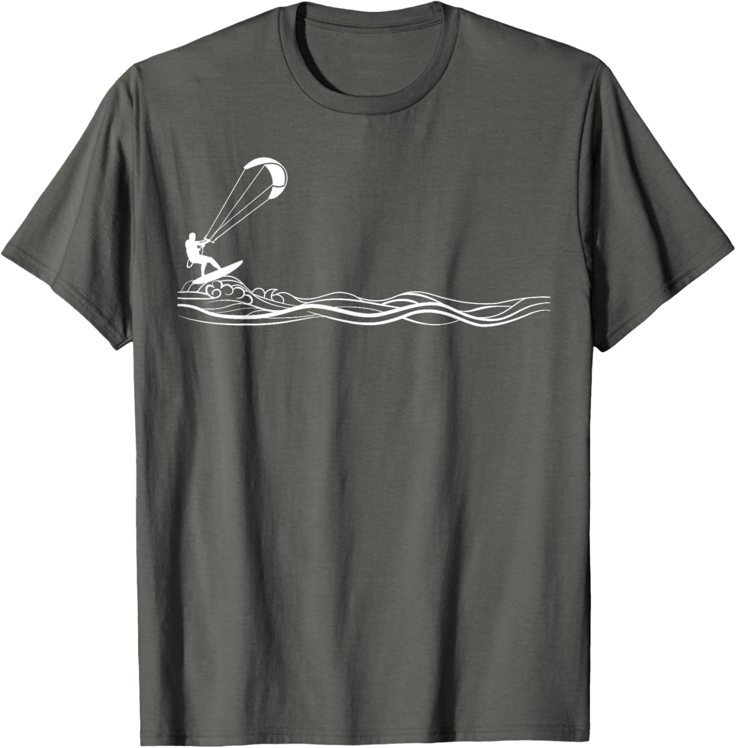 Minimalistic Kitesurfing T-Shirt for Kiteboarding Enthusiasts - 4
