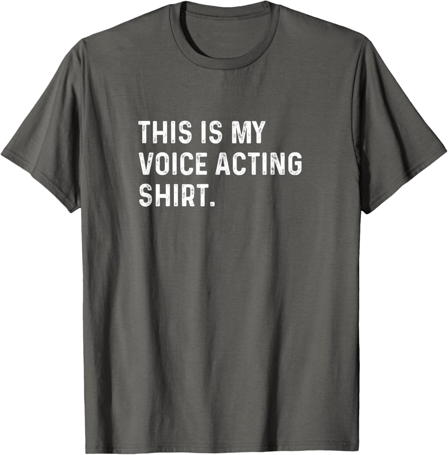 Voice Acting T-Shirt for Actors and Vloggers - Fun Apparel Gift - 24