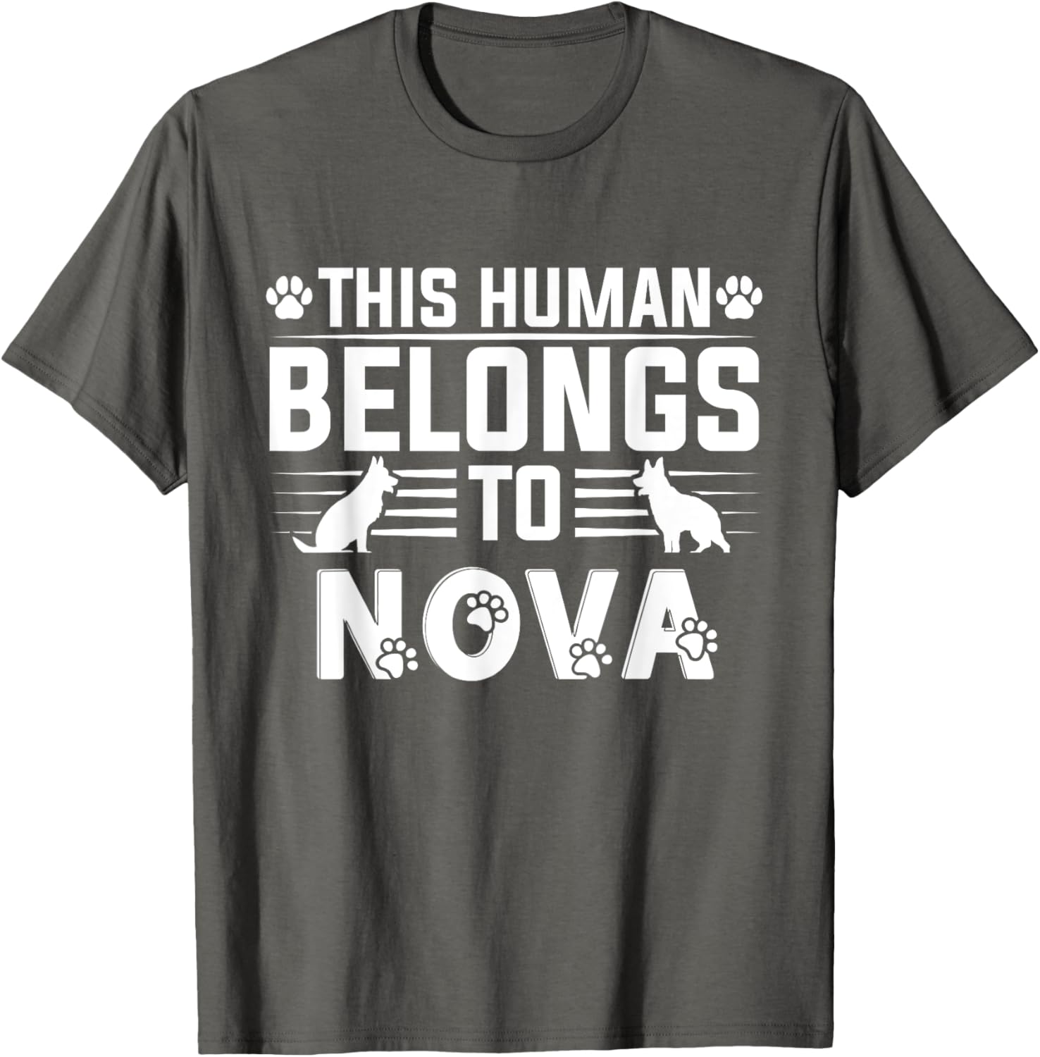 Personalized Nova Dog T-Shirt for Men, Women, Girls, and Kids - 11