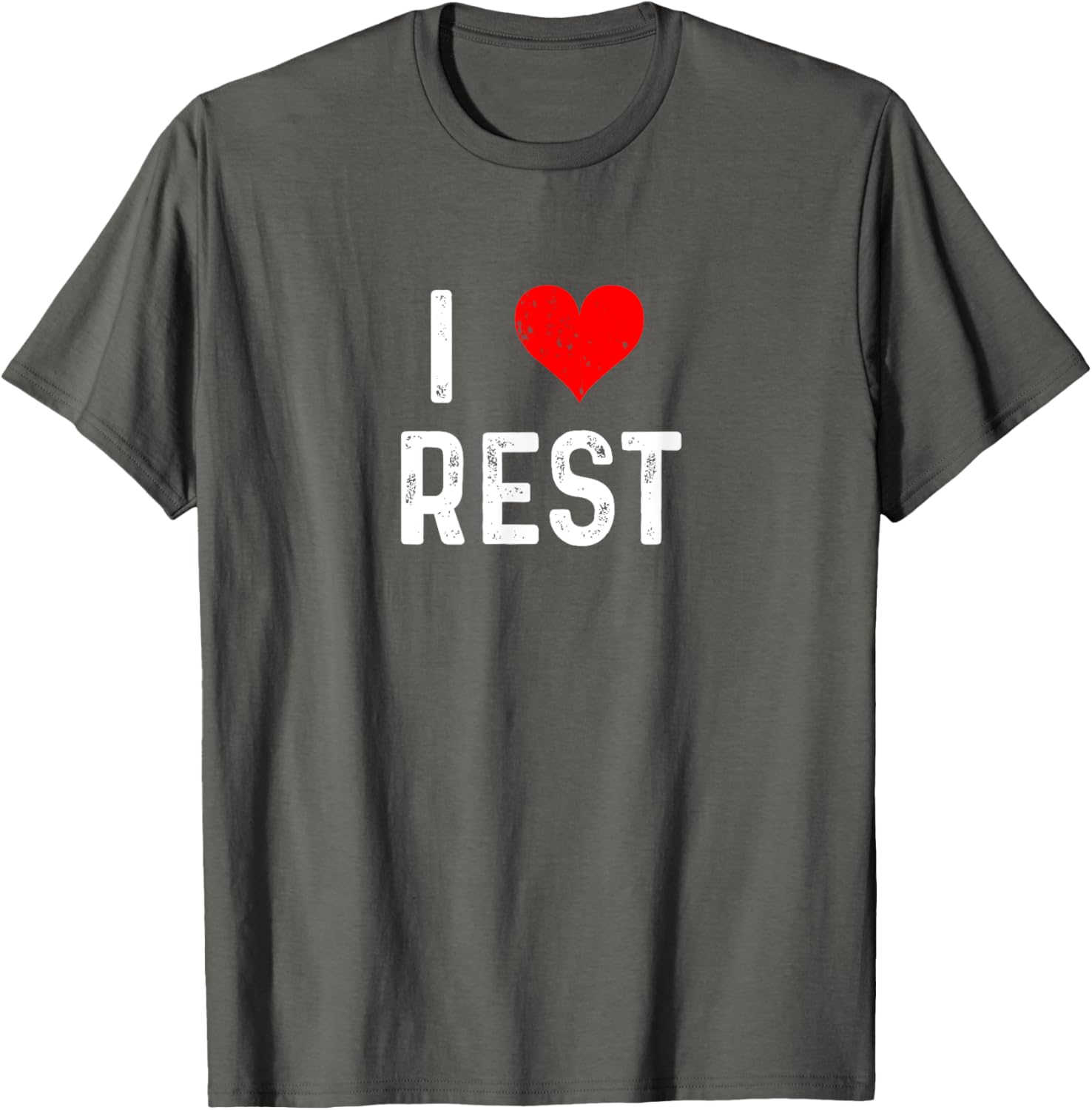 I Love Rest Heart Relaxing Sleep T-Shirt for Comfort Lovers - 15