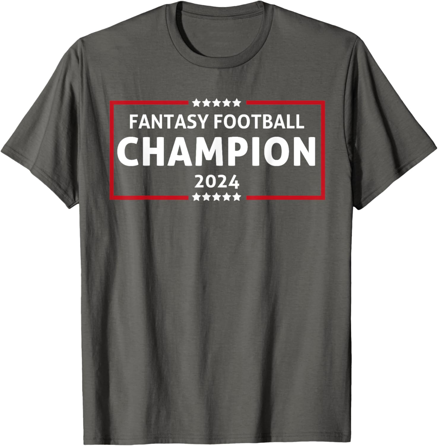 Fantasy Football Champion 2024 T-Shirt for League Winners and Fans - 5