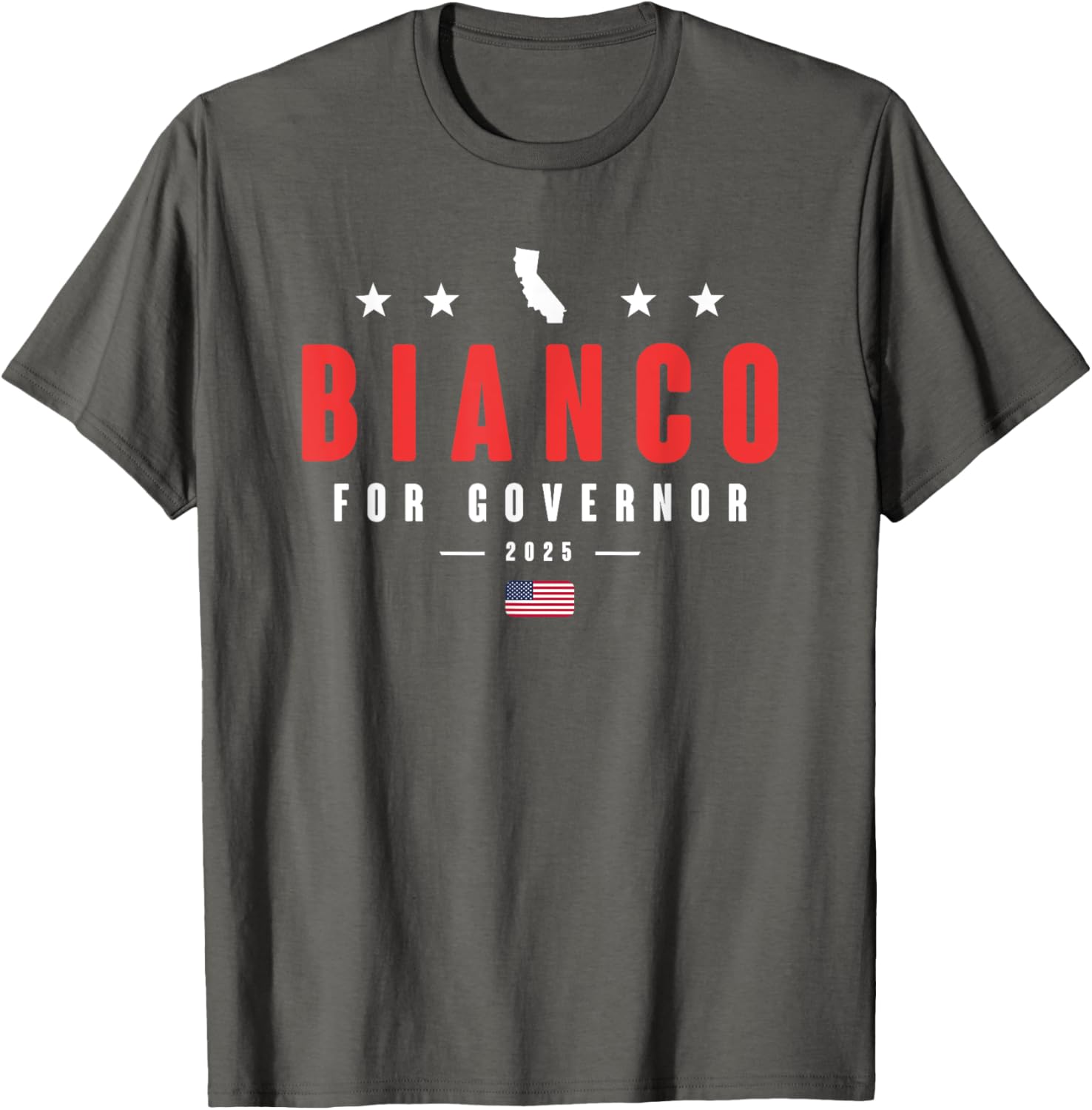 Bianco for Governor T-Shirt - Stylish Political Apparel for Supporters - 4