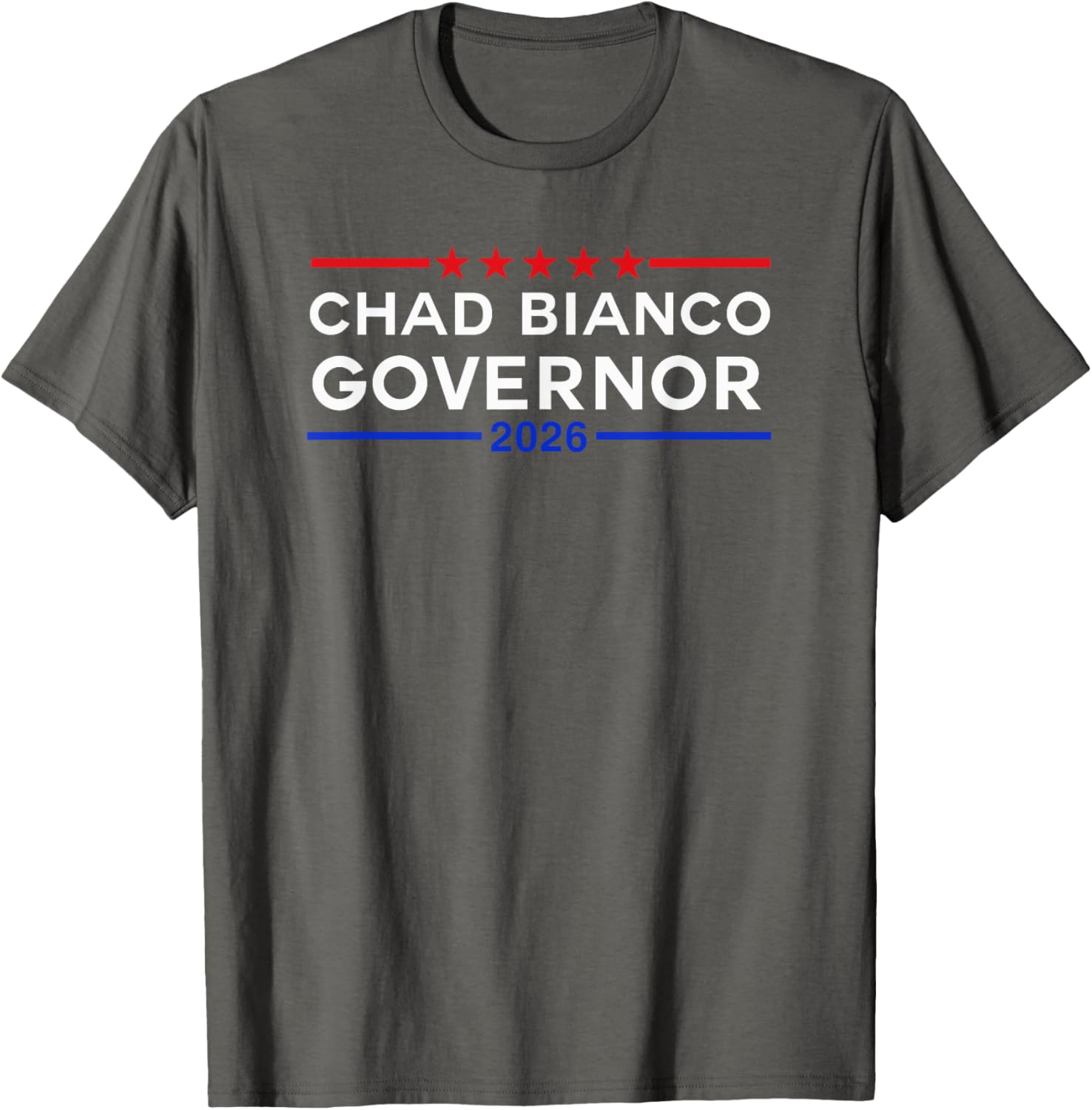 Chad Bianco For Governor 2026 T-Shirt Stylish Campaign Apparel - 7